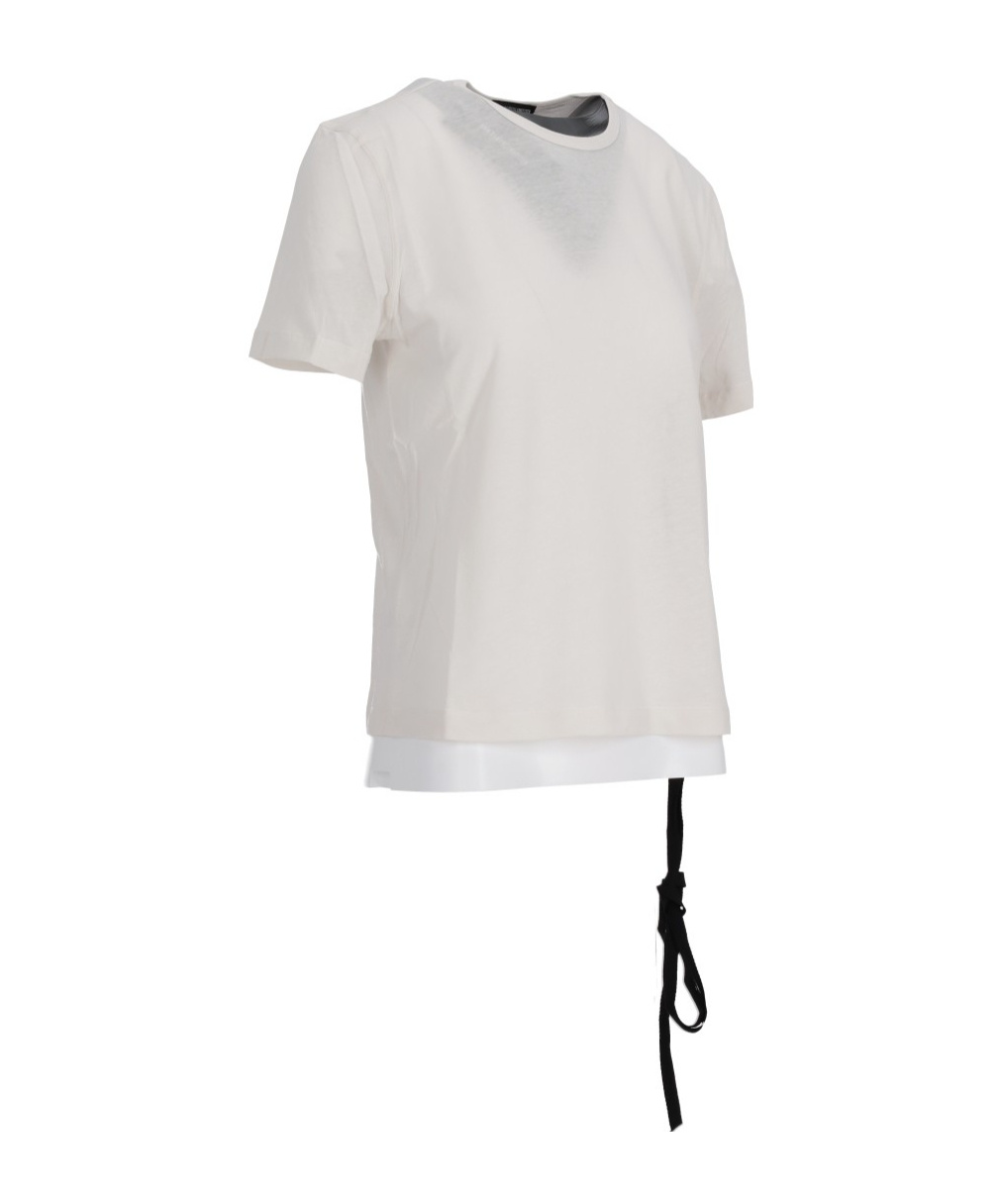 Ann Demeulemeester Fanie Standard T-shirt In White
