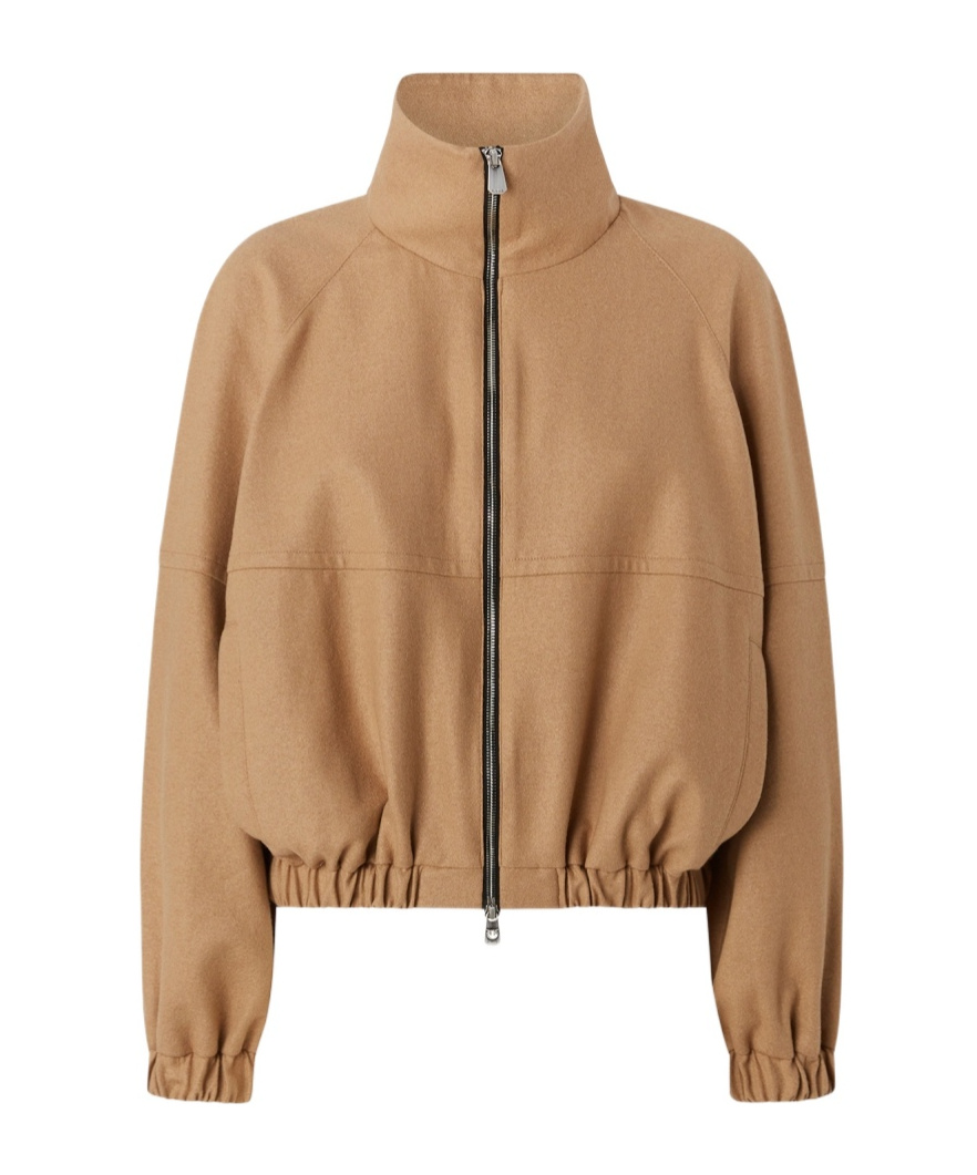 Pinko Long Sleeve Jacket In Brown