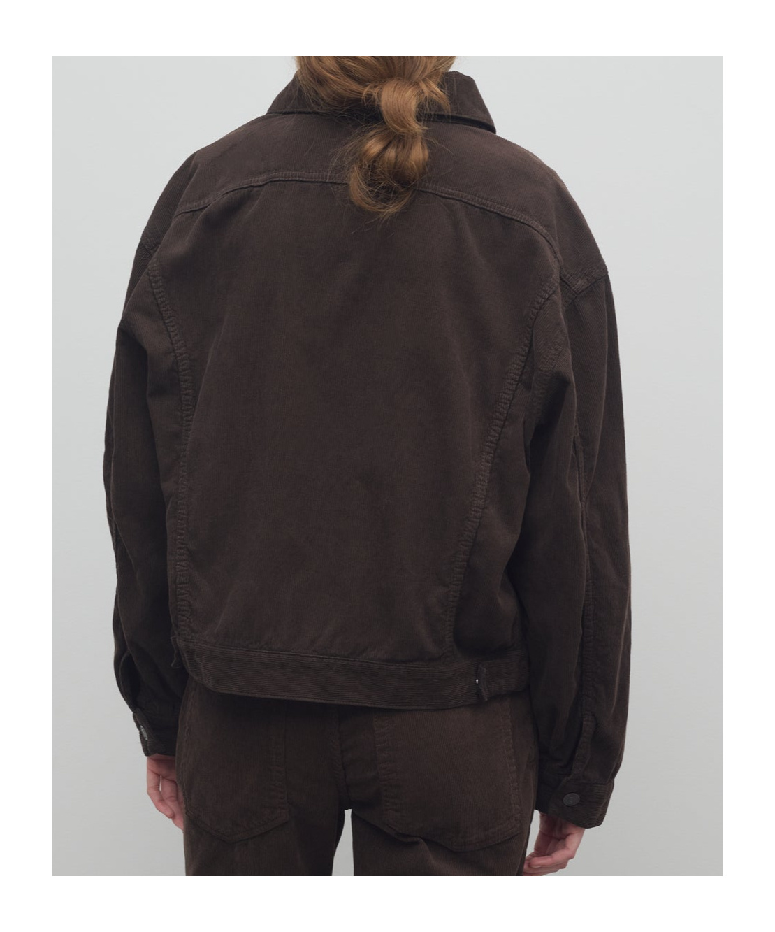 The Row Ness Cotton Corduroy Jacket In Black