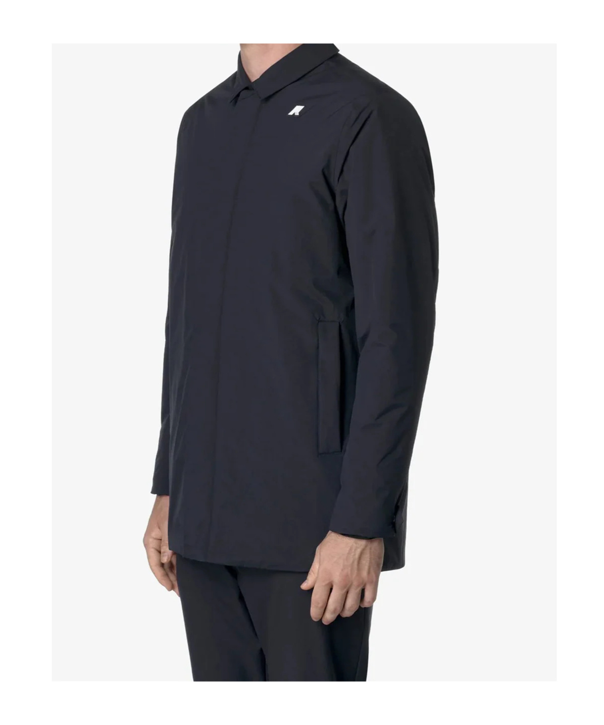 K-way Short Windbreaker In Black
