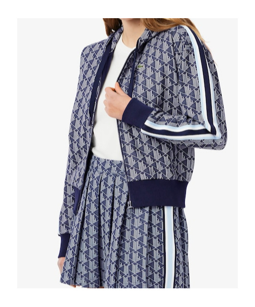 Lacoste Women's Monogram Hoodie - 36 In Multi
