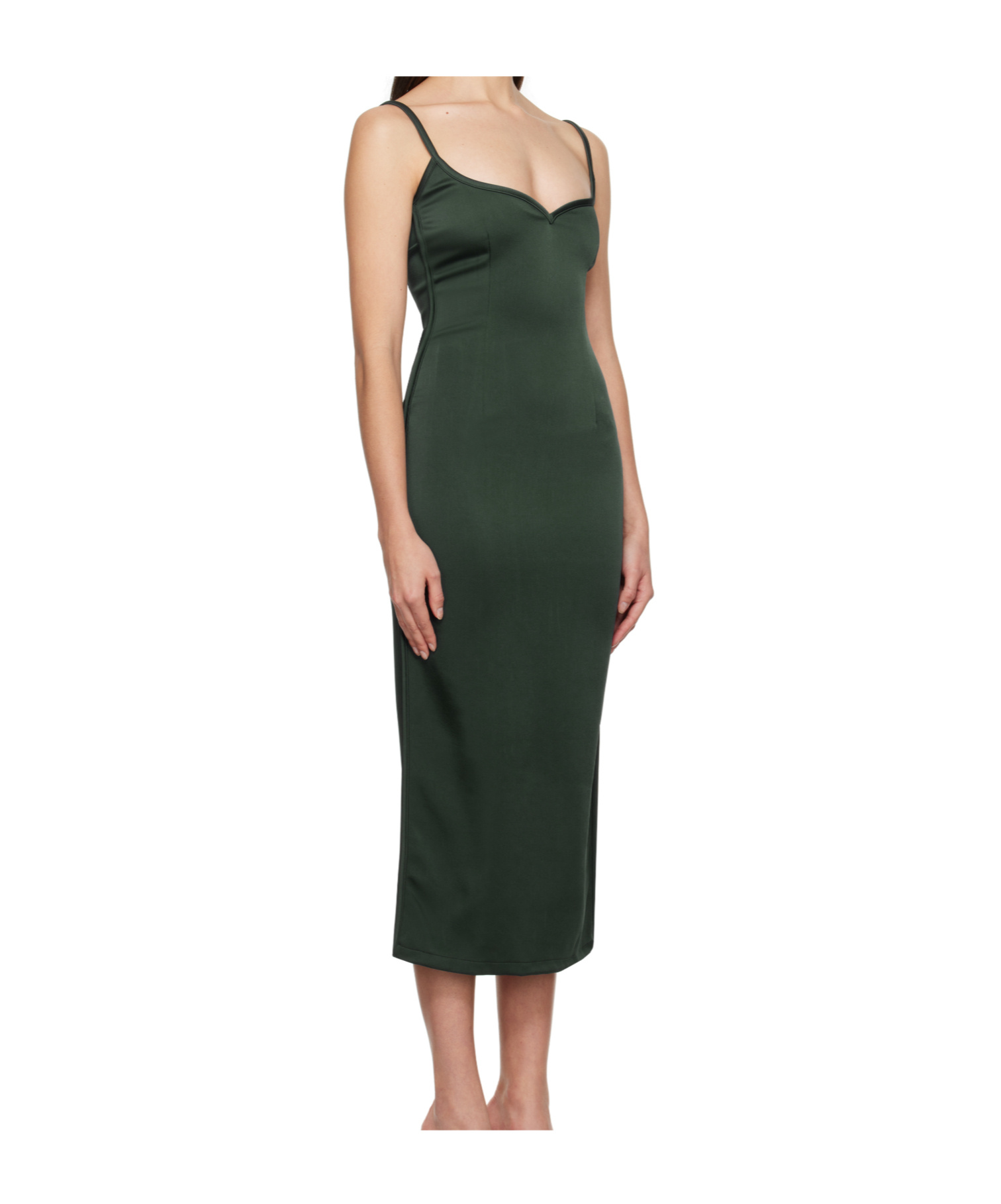 Paris Georgia Suspender Dress In Green