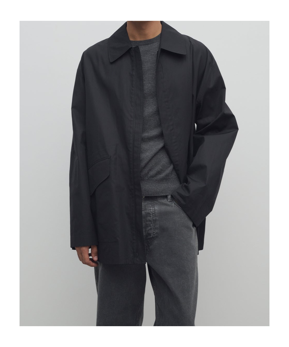 The Row Noe Jacket In Black