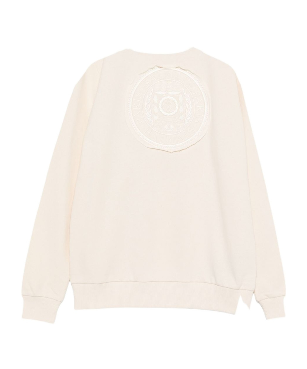 Balmain Embroidered Logo Sweatshirt In Multi