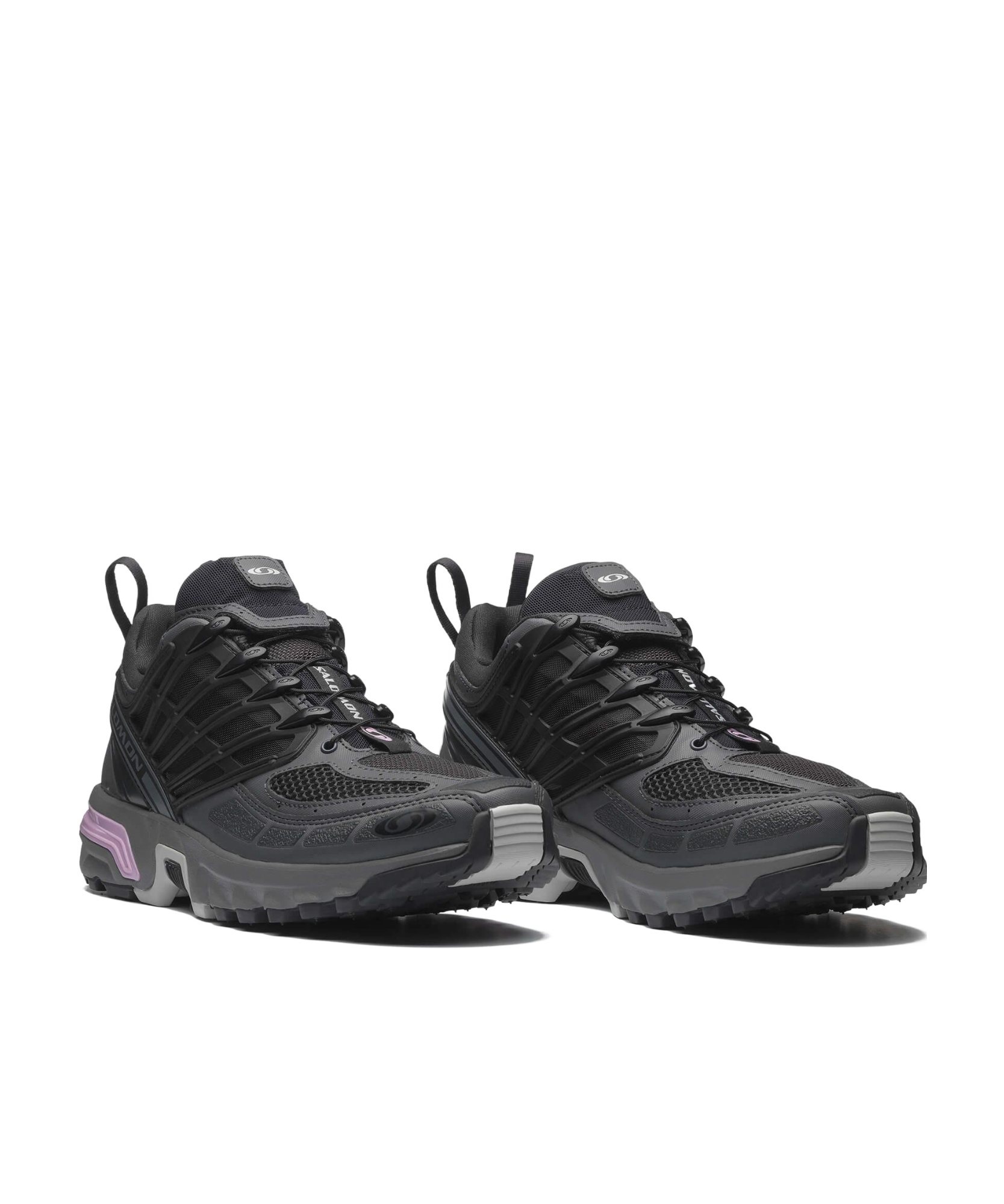 Salomon Acs Pro Sneakers Asphalt / Phantom / Castlerock In Black