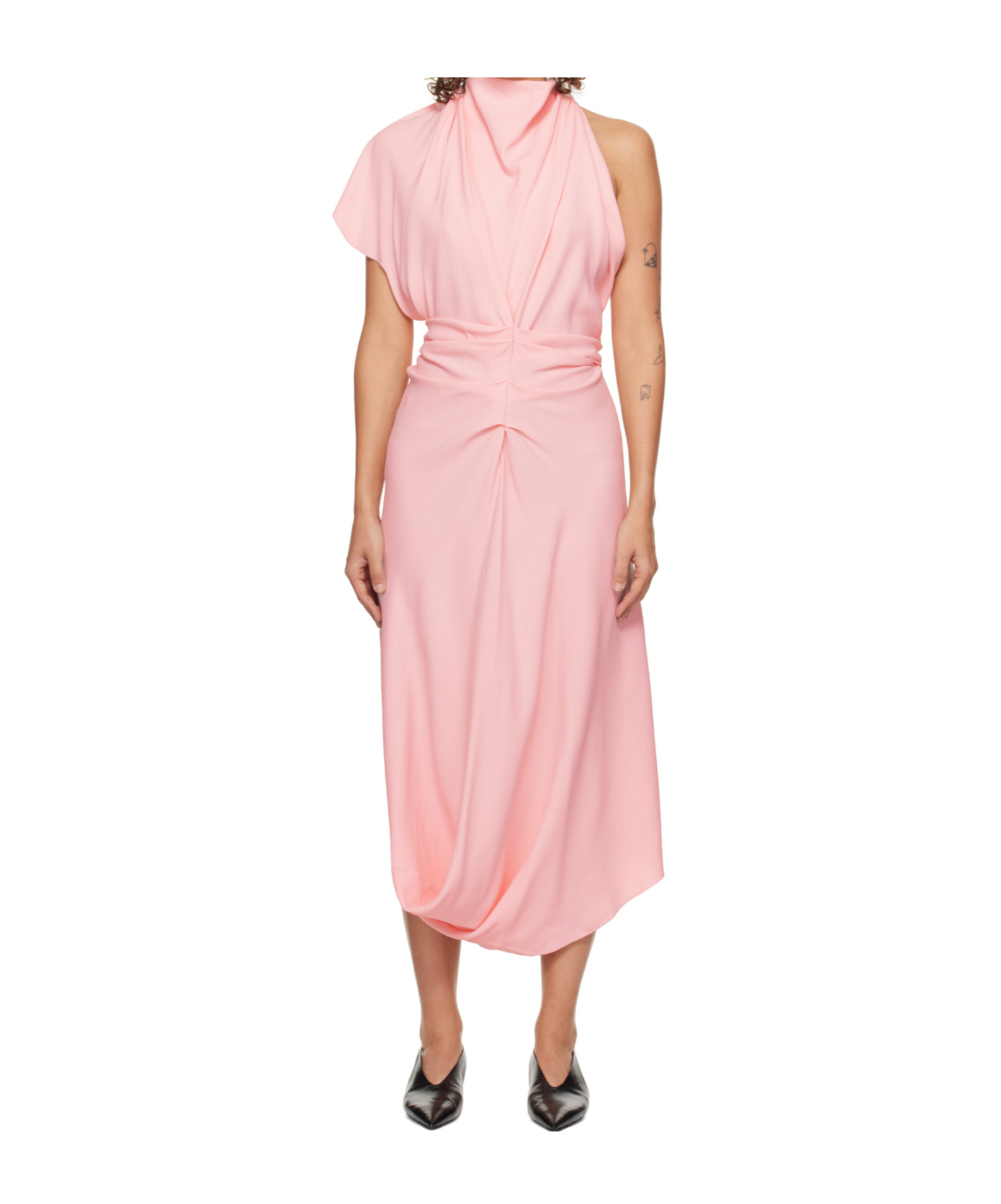 VICTORIA BECKHAM DRAPED MAXI DRESS 