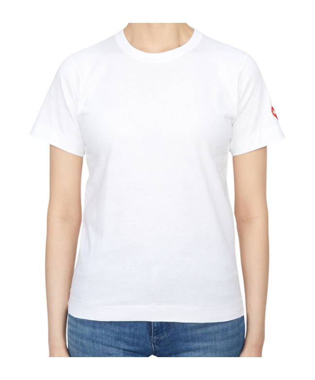 Comme Des Garçons Play X Invader Pixelated-heart T-shirt