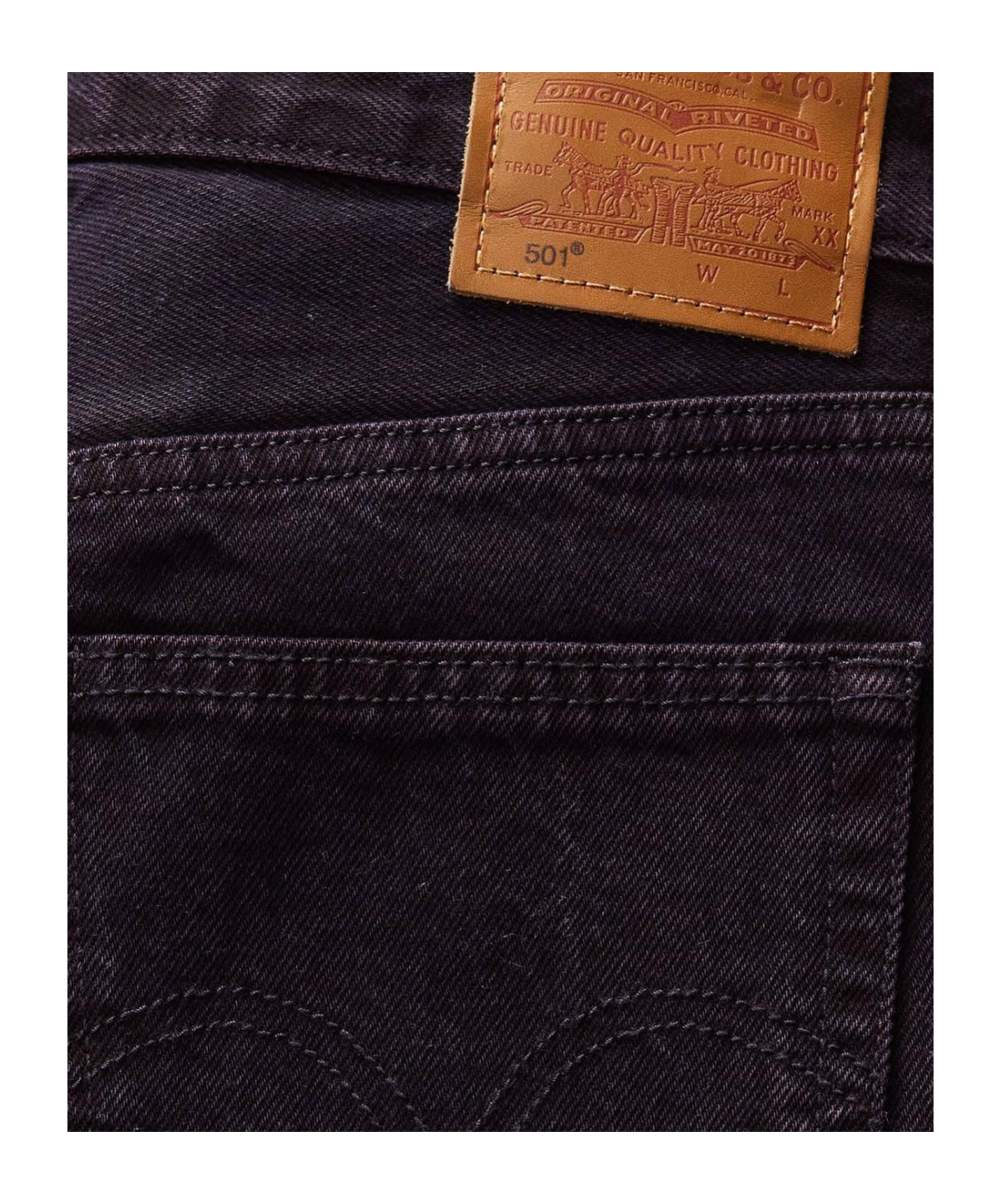Levi's Belt-loop Jeans In Black