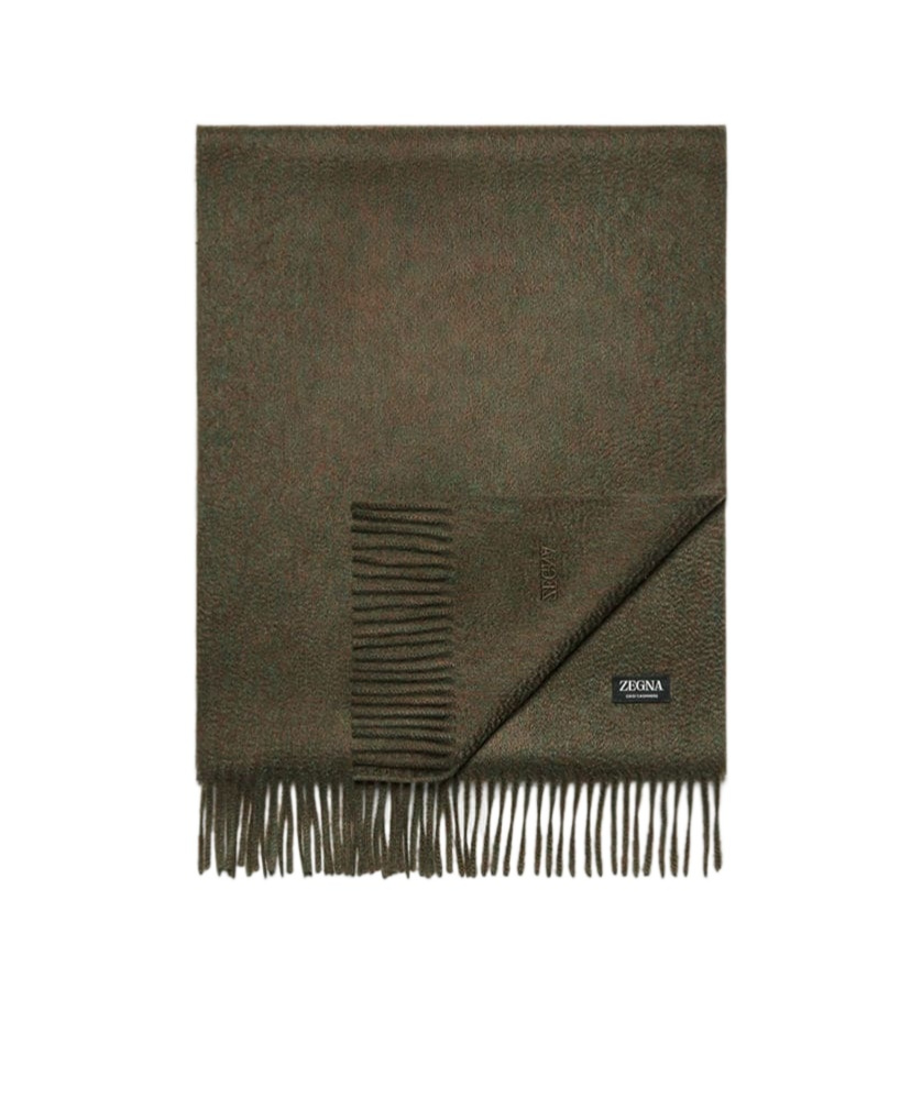 Zegna Oasi Scarf In Brown