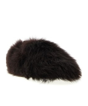 Tod's Gommino Sheep Fur Loafers In Brown