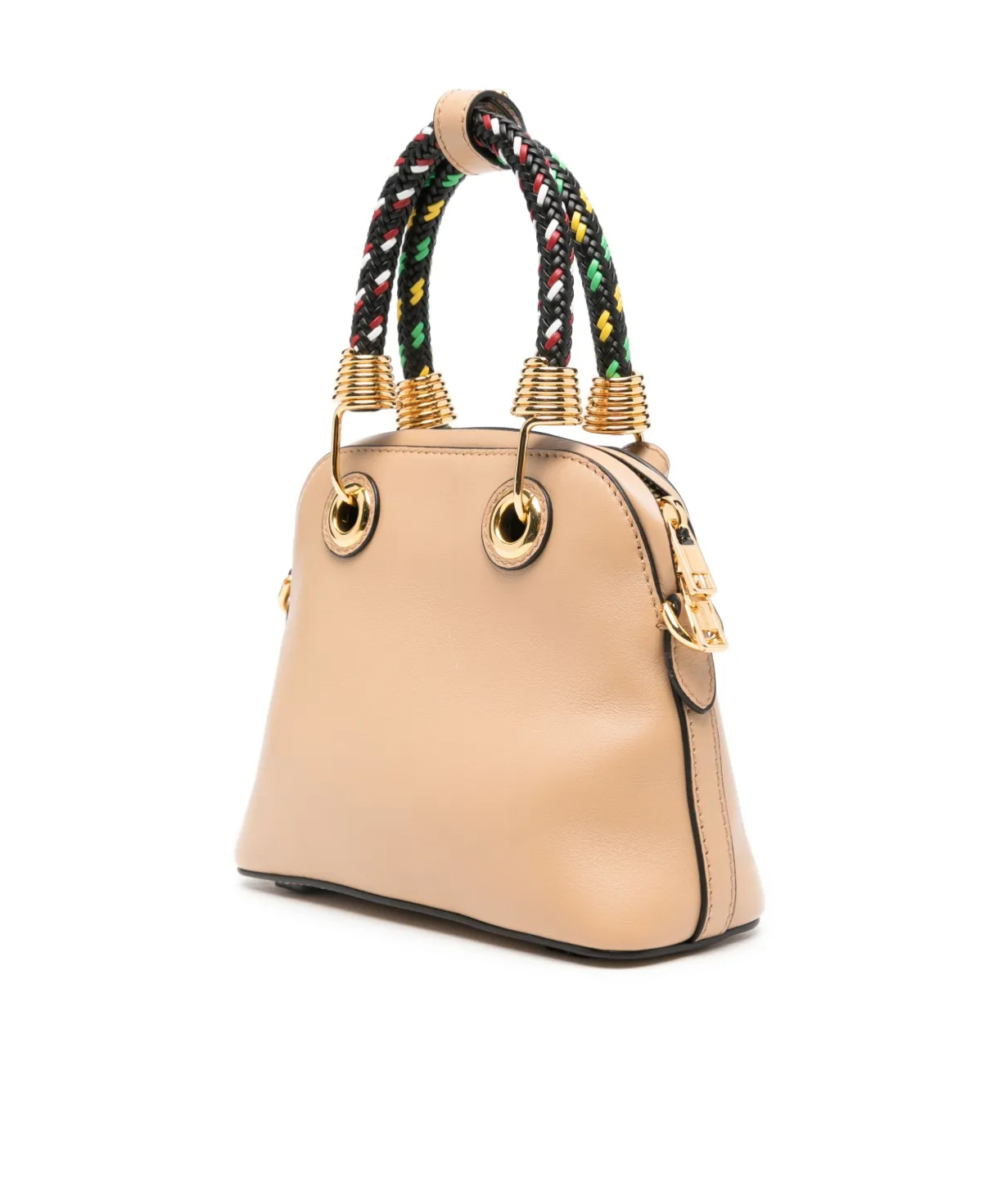 MOSCHINO ZIPPERED SHOULDER BAG