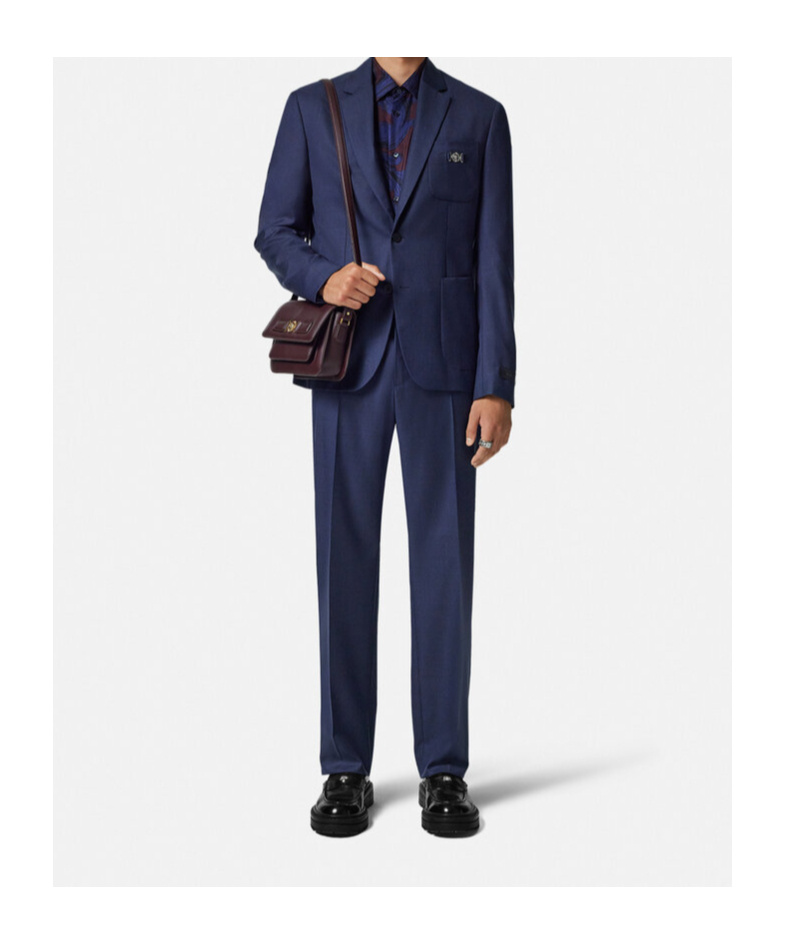 Versace Formal Jacket In Blue