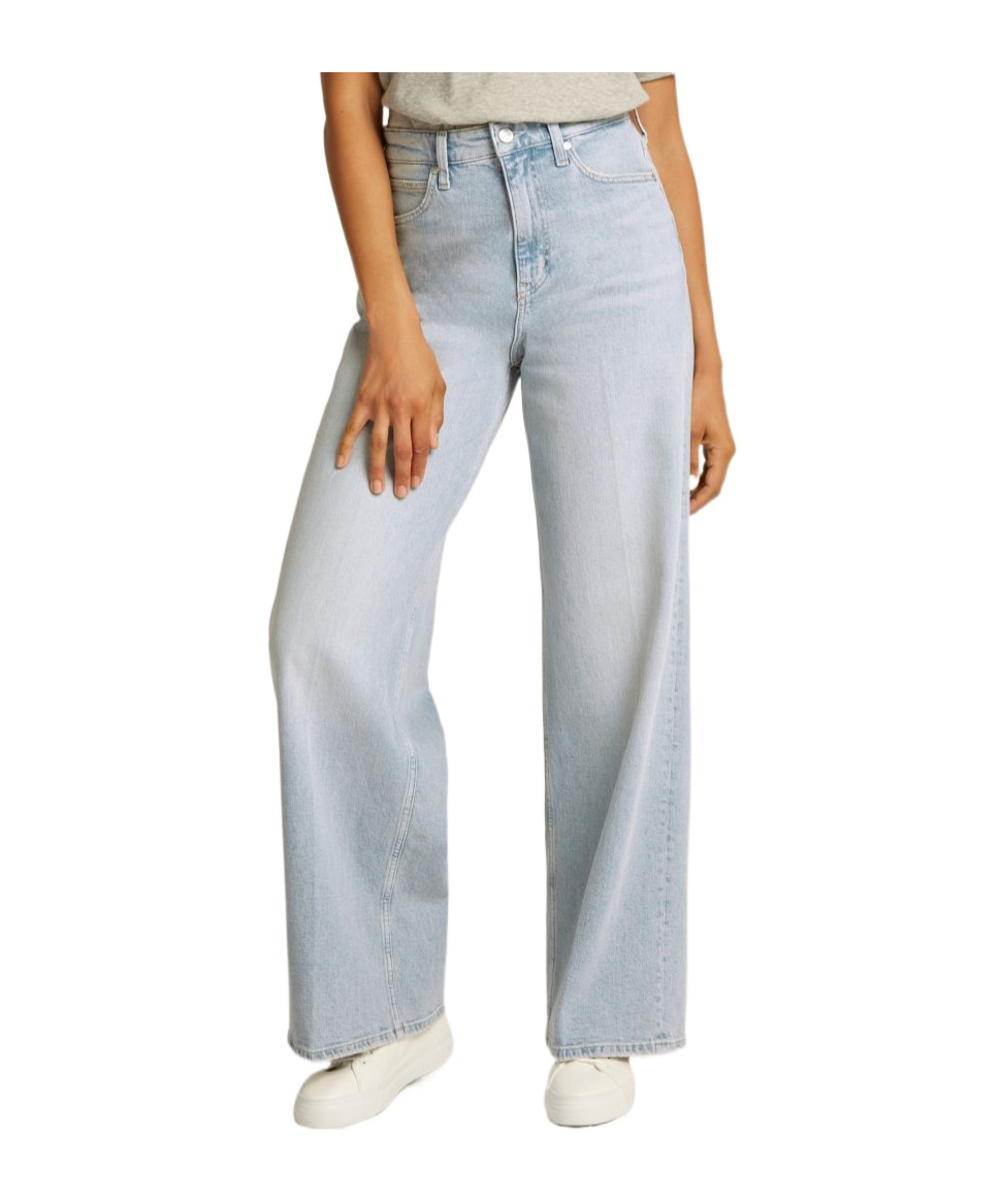 CALVIN KLEIN WIDE-LEG JEANS