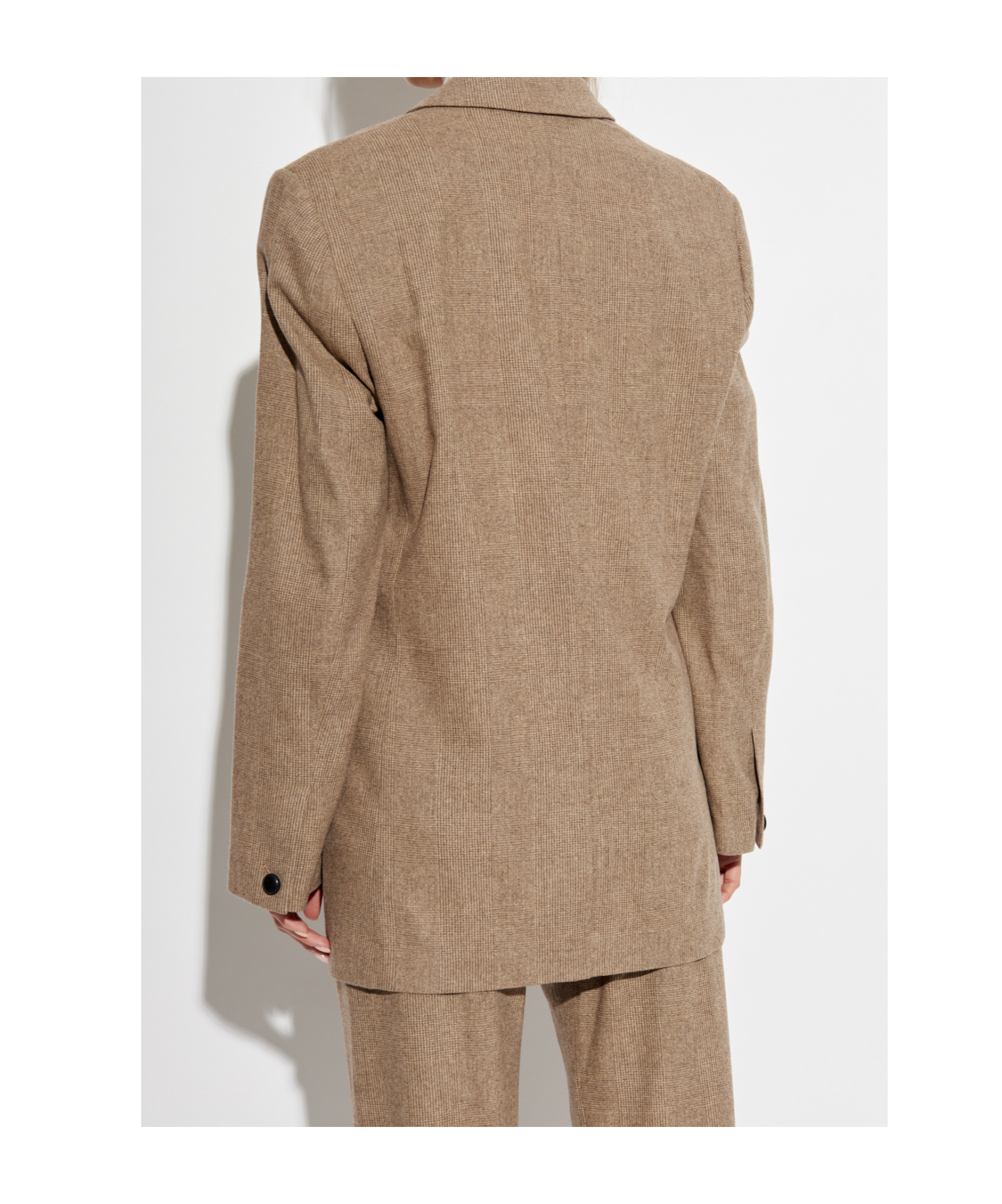 Rag & Bone Long-sleeved Suit Coat In Brown