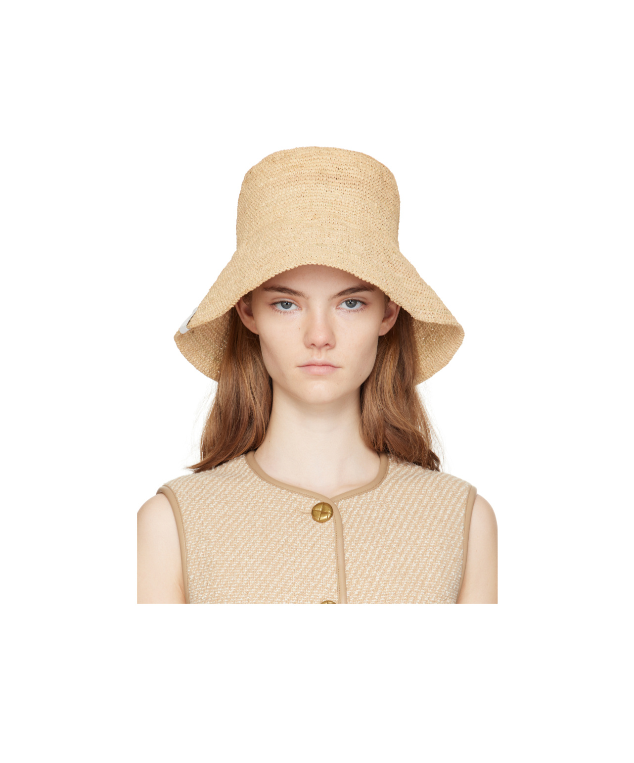 Rag & Bone Wide-rimmed Fisherman's Hat In Nude