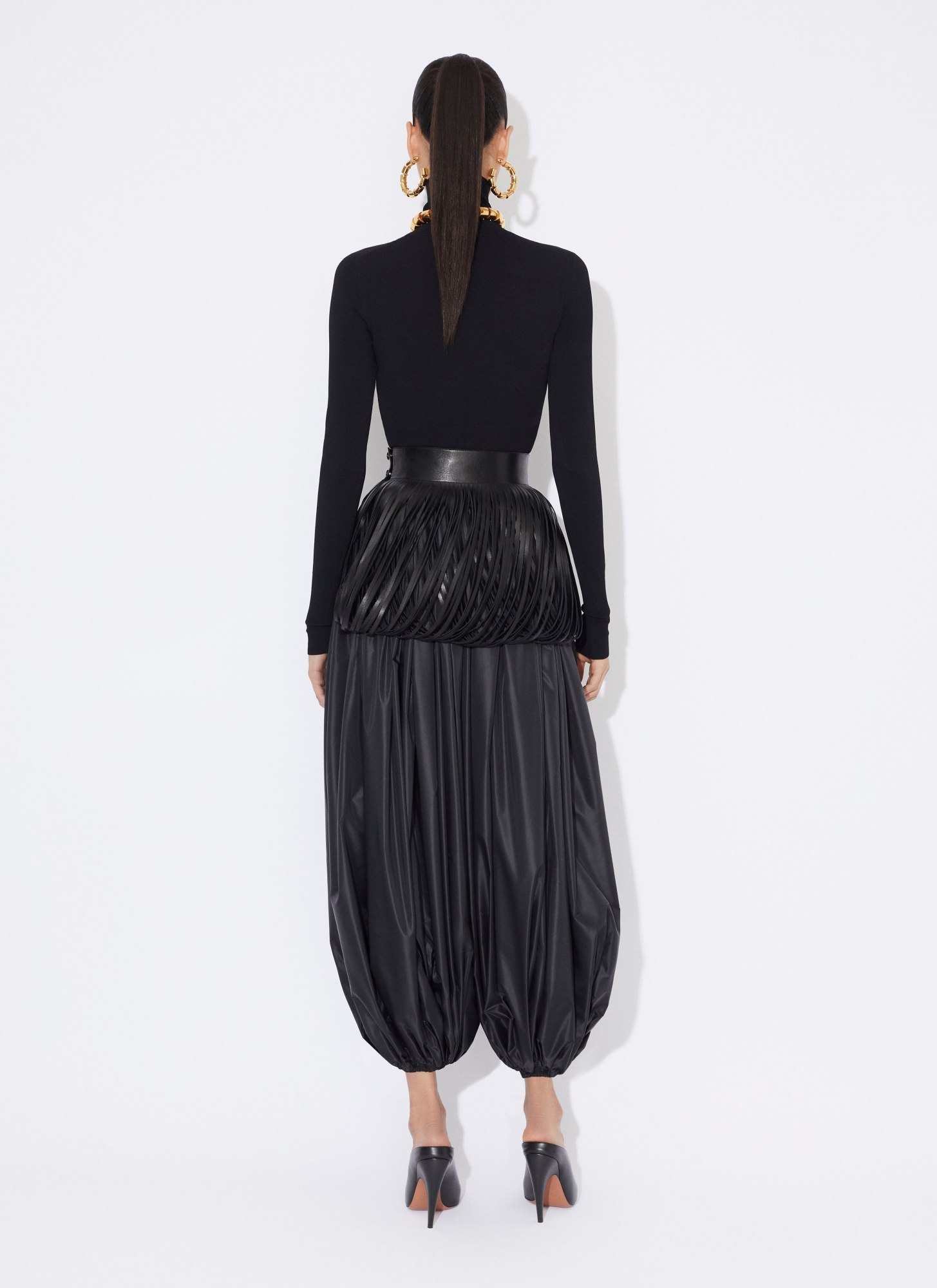 ALAÏA HIGH-NECK SWEATER