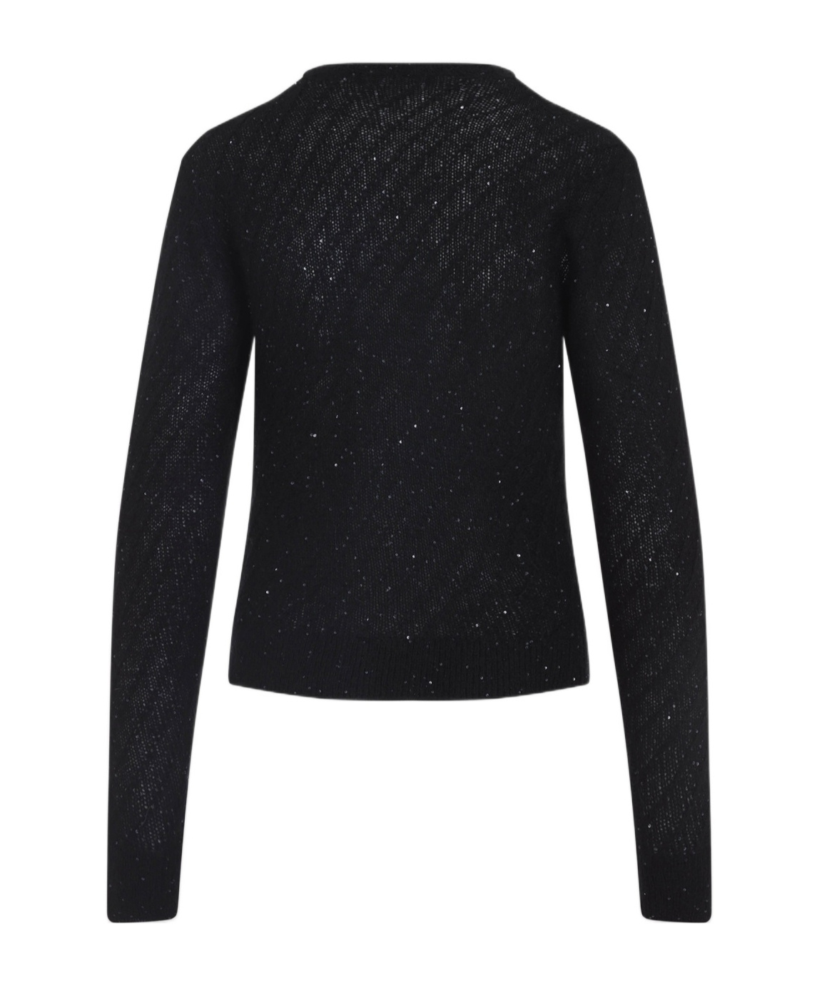 Fabiana Filippi Virgin Wool Cardigan Mini-sequins
