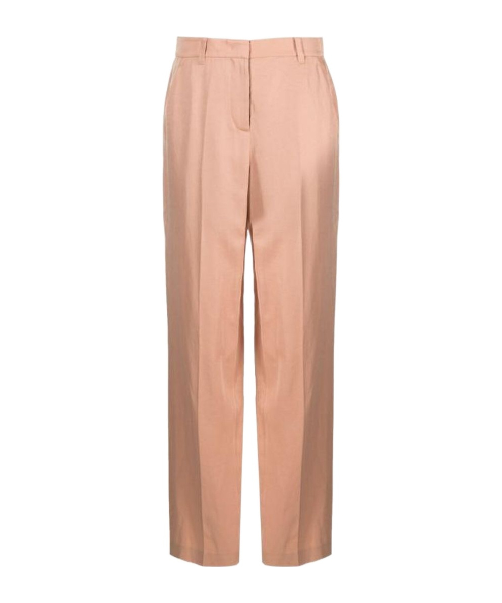 Krizia Belt-loop Casual Pants In Nude