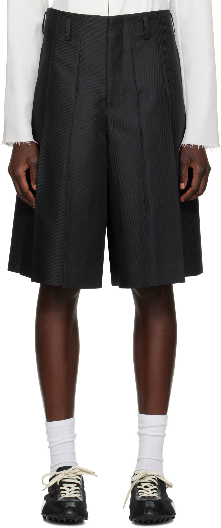 Comme Des Garçons Belt Loop Shorts