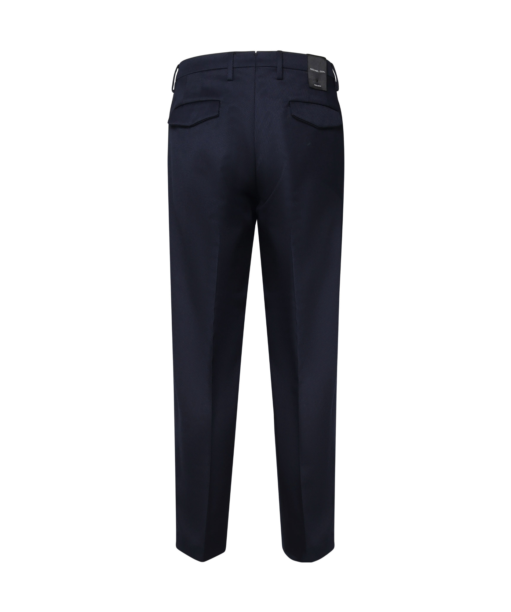 Michael Coal Tk America Double Pleated Trousers In Black
