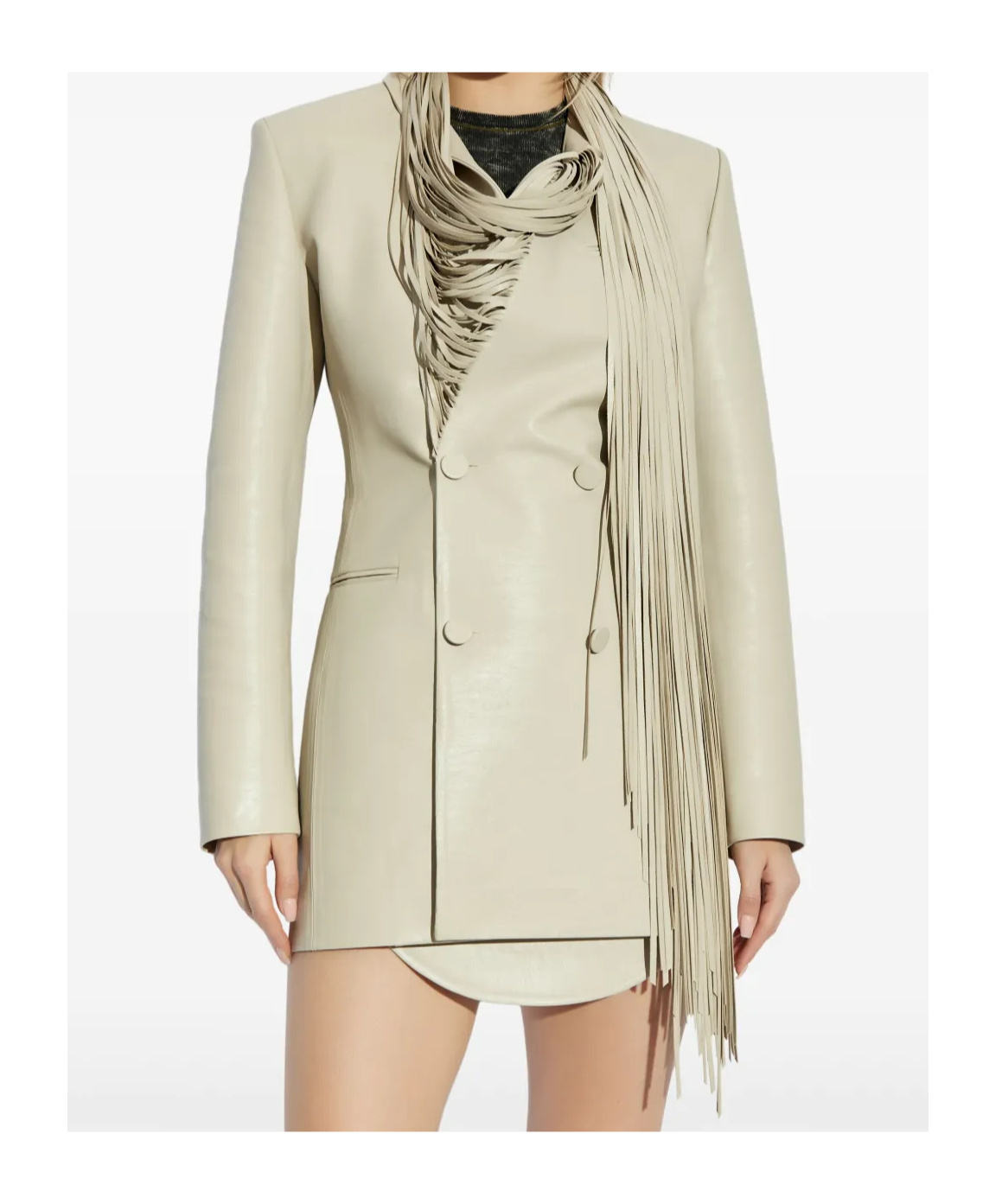 Diesel G-shank Blazer In Nude