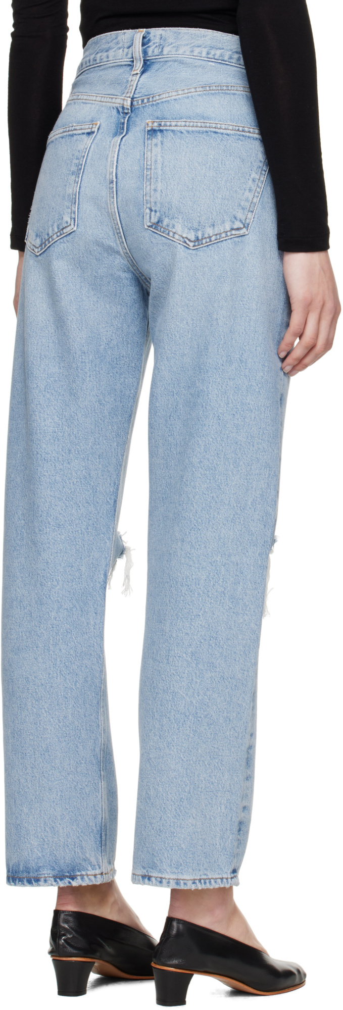 Agolde Jeans With Belt Loops