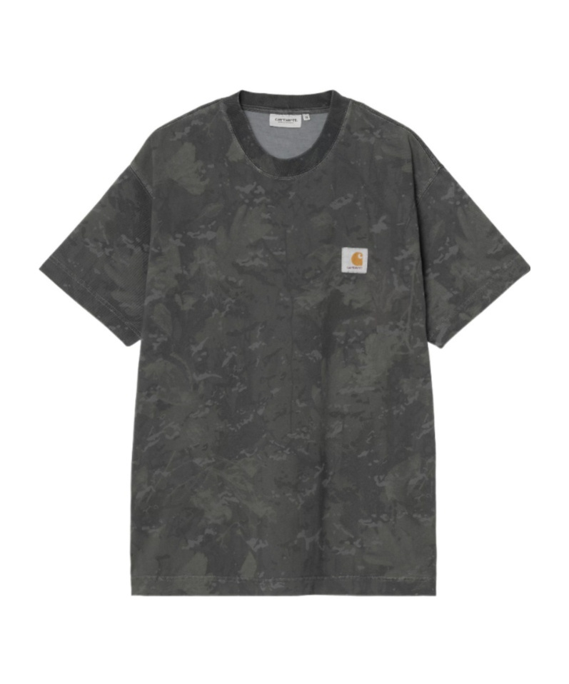 Carhartt S/s Camo Combi T-shirt In Brown