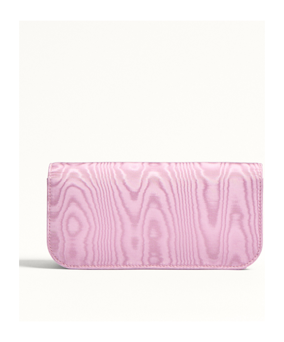 Valentino Locò Clutch Bag In Pink