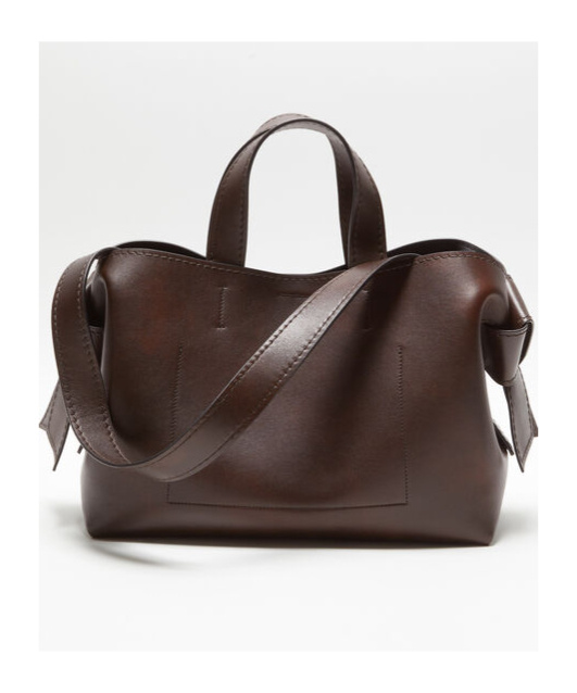 Acne Studios Musubi Midi Tote In Black