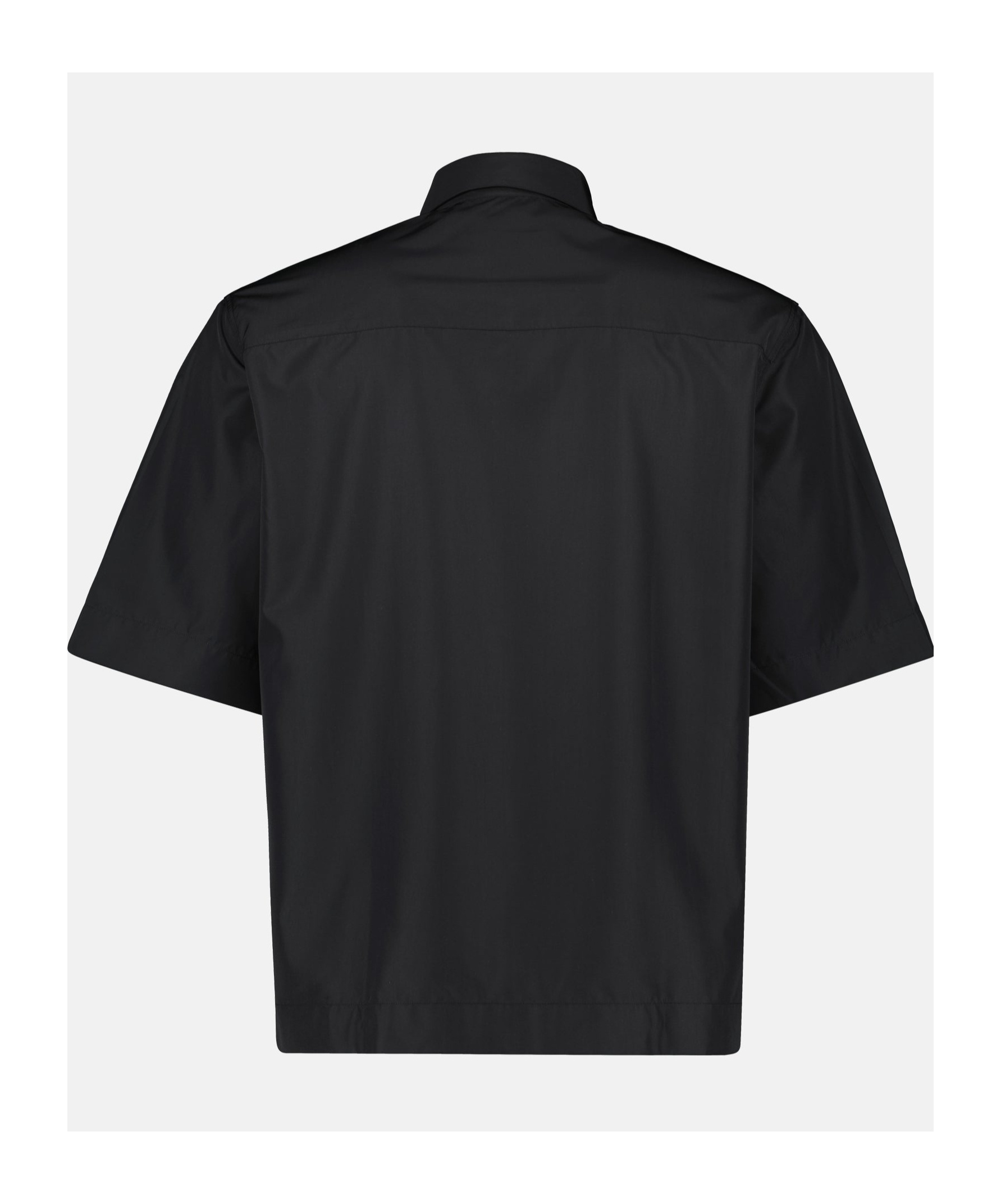 Givenchy Chemise Zippée À Détail 4g In Black