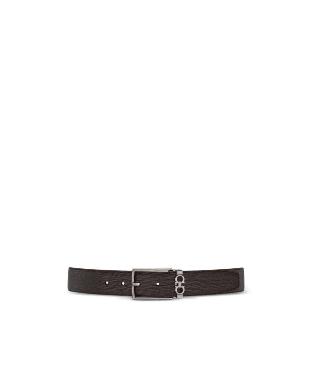 Ferragamo Reversible Leather Buckled Belt