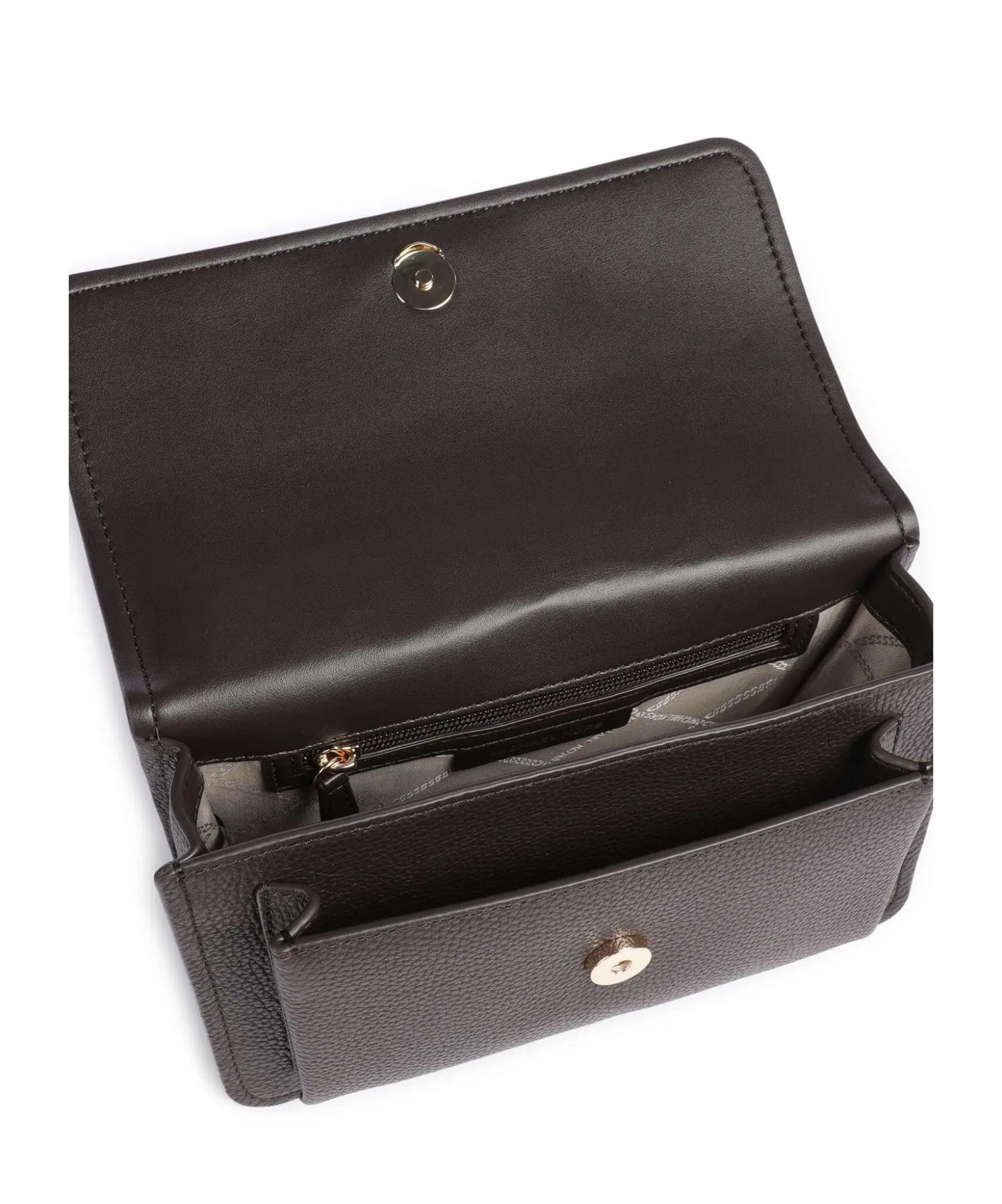 Michael Kors Flip Shoulder Bag In Black