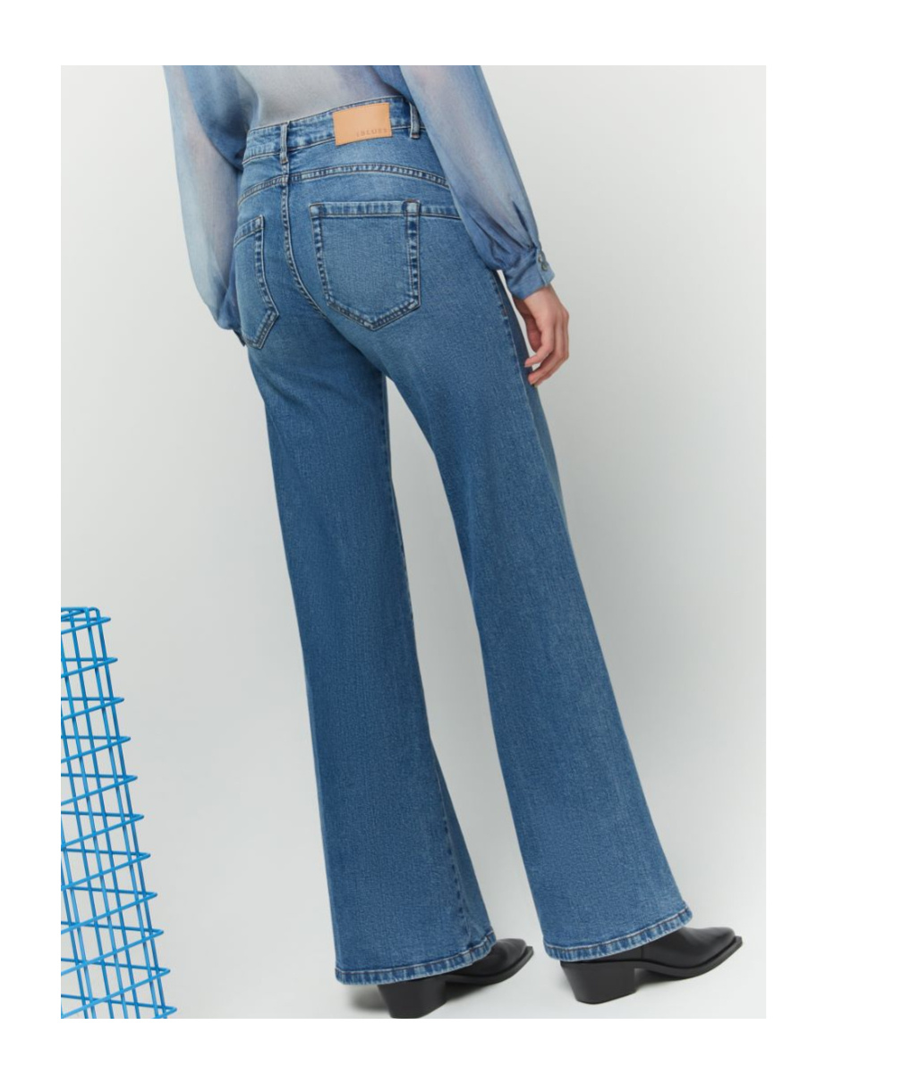 IBLUES OVERSIZED FLARED JEANS