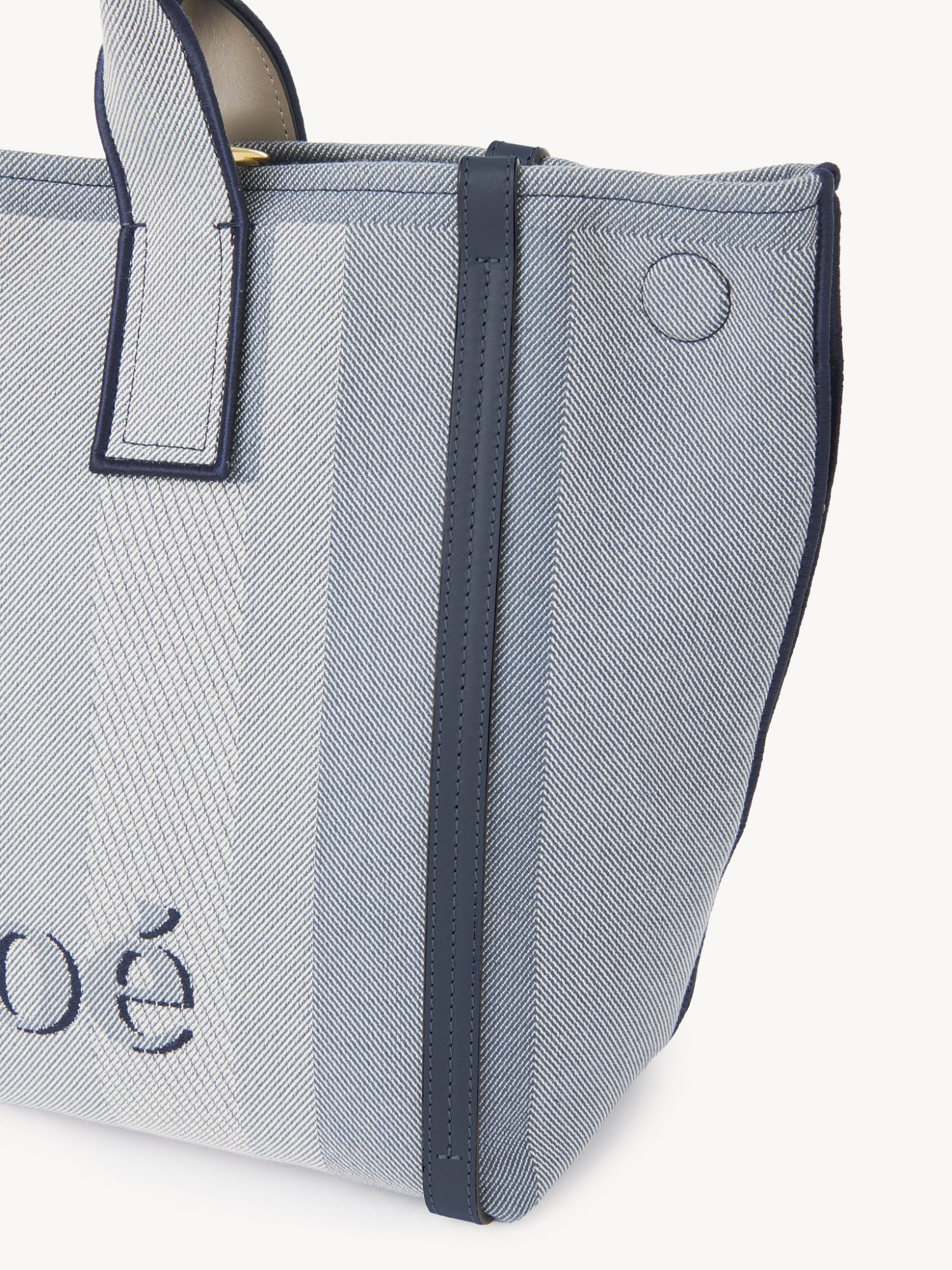 Chloé Carry Tote Bag In Gray