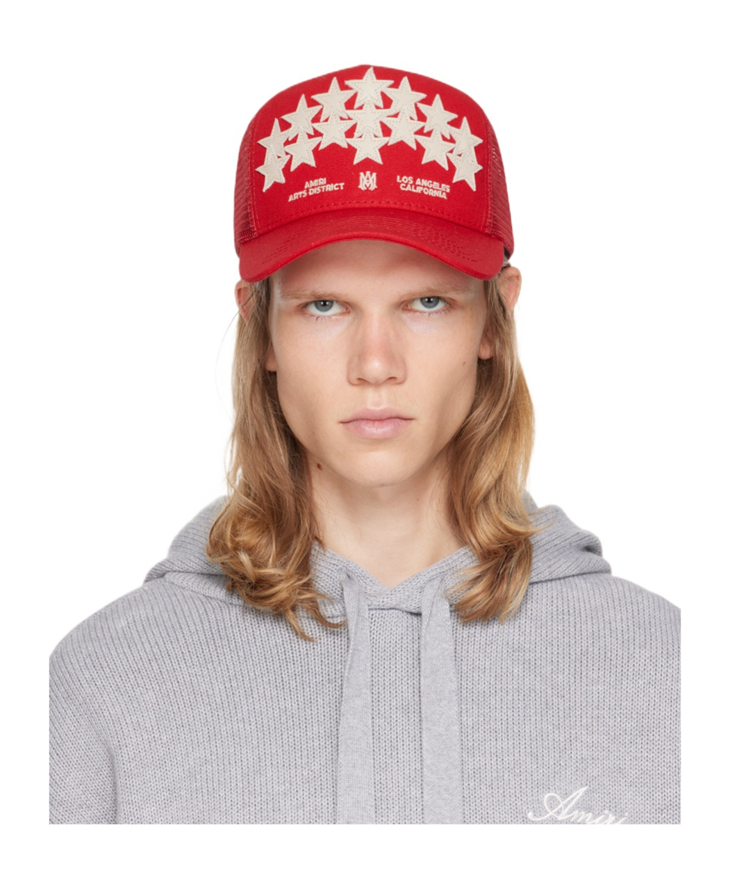 Amiri Pattern Decal Baseball Cap In Multicolor