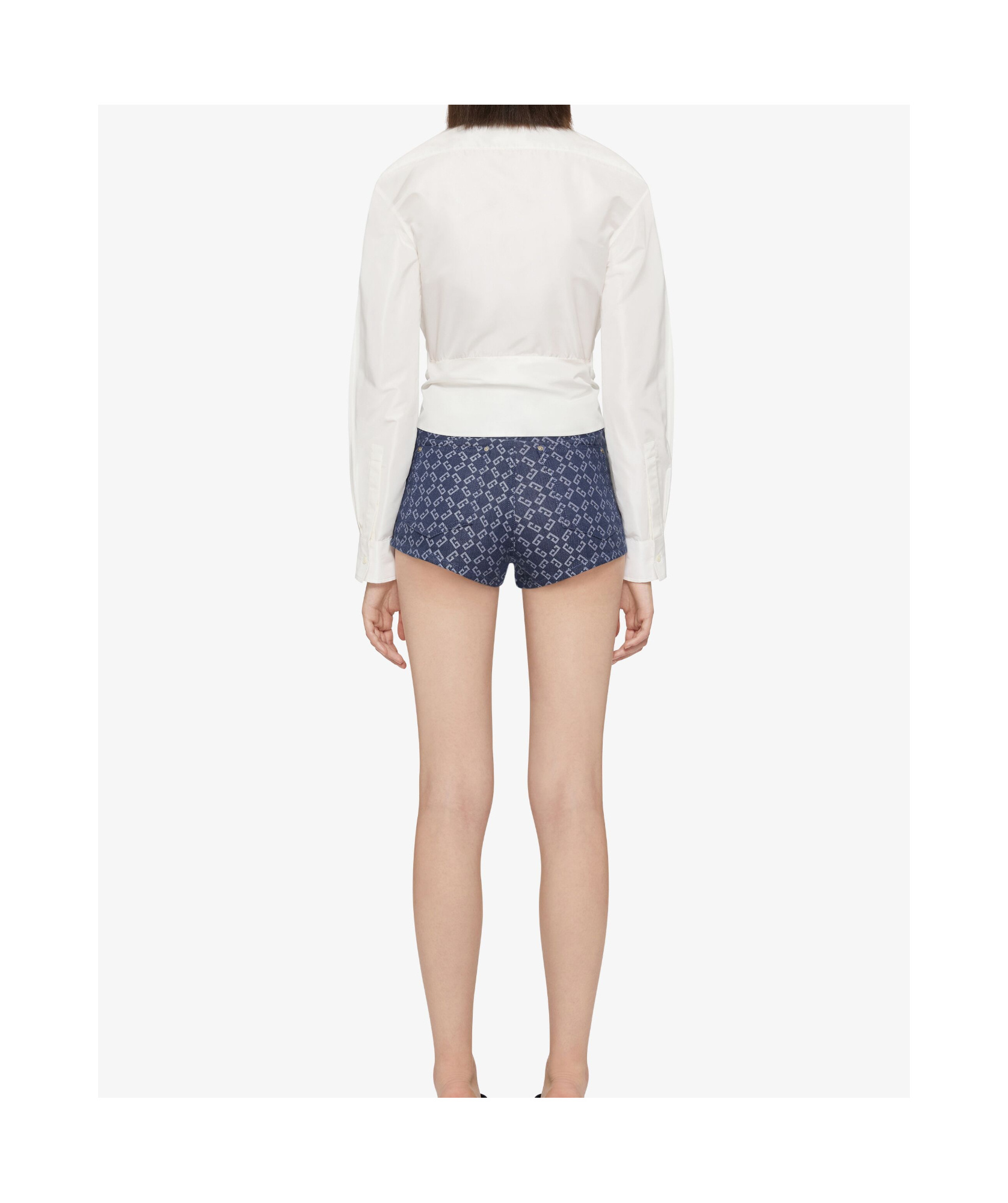 Givenchy Shirt With Bow In Off White