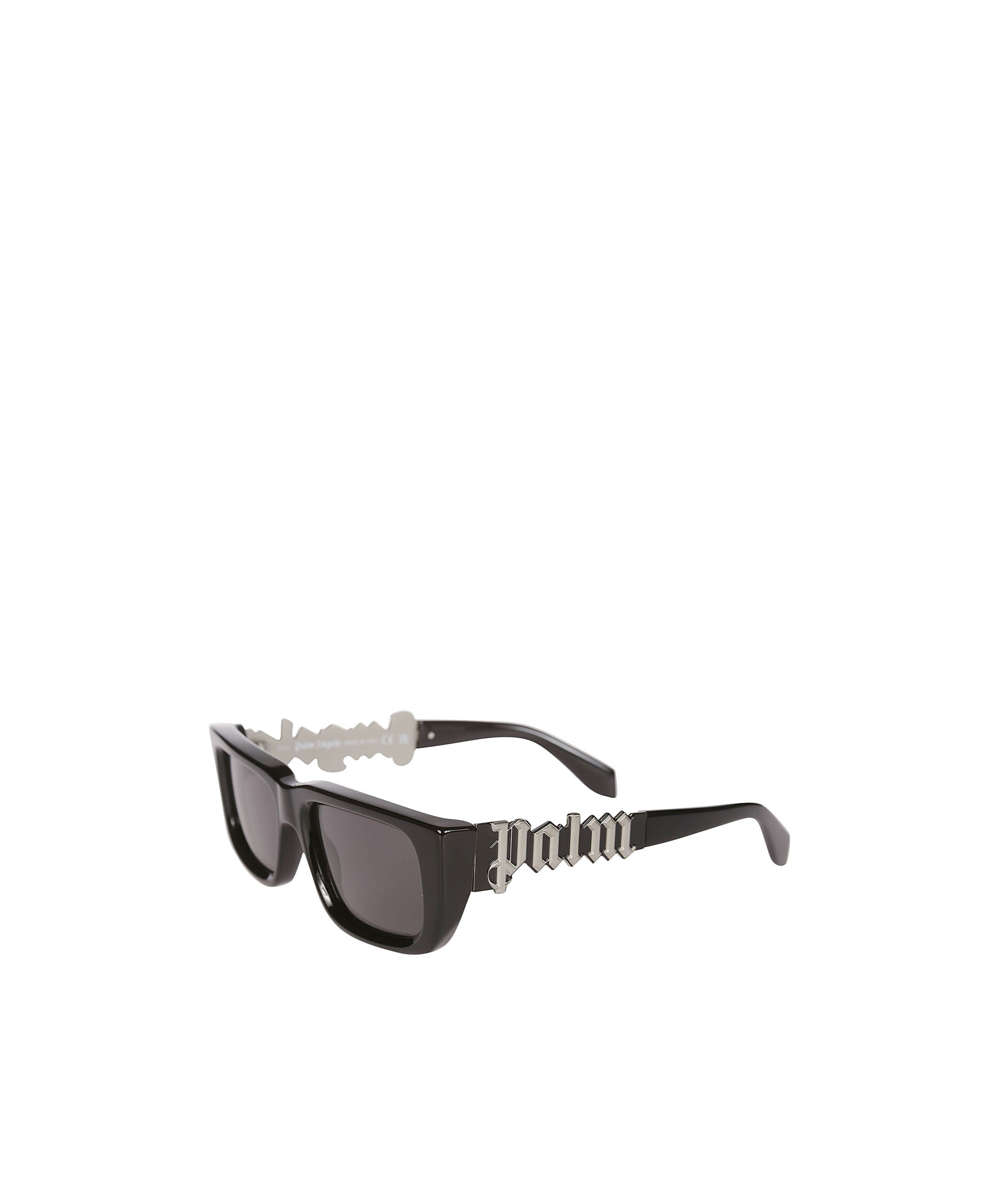 Palm Angels Eyewear Milford Rectangular Frame Sunglasses In Black