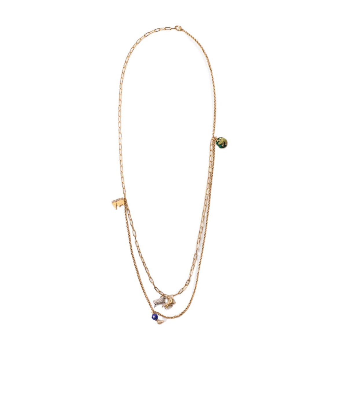 Burberry Charm Double Layer Necklace