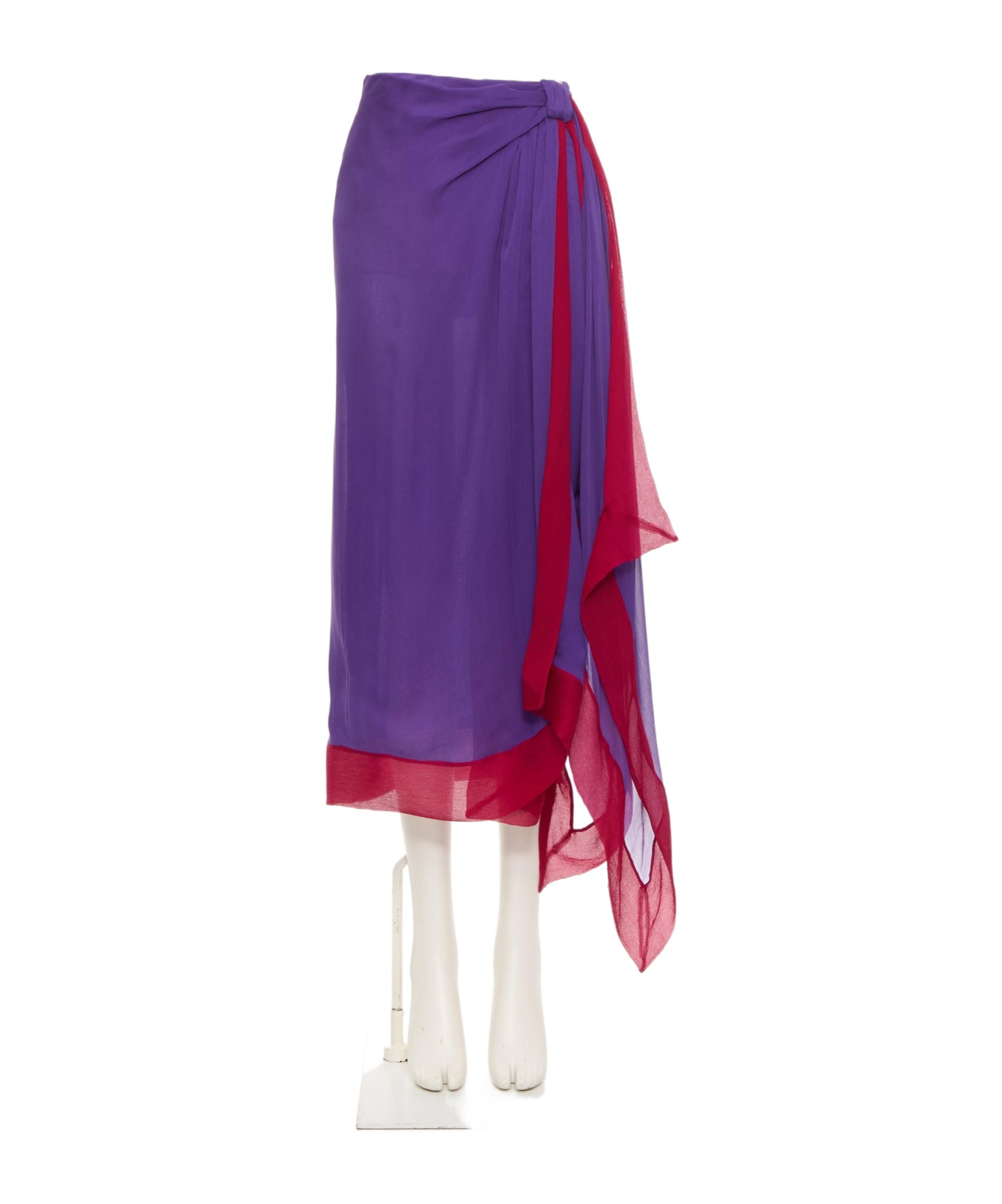 Valentino Pleated Skirt In Multi