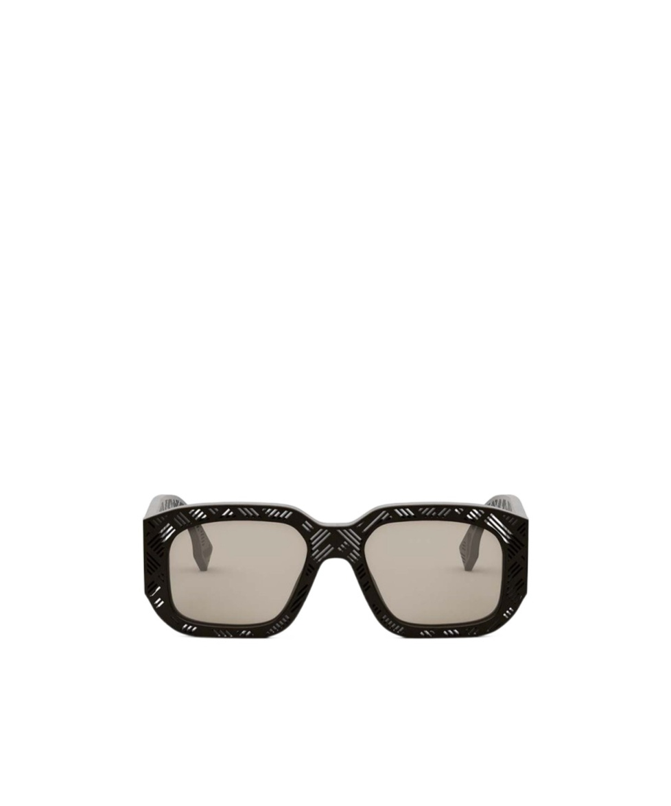 Fendi Eyewear Square Frame Sunglasses In Nude