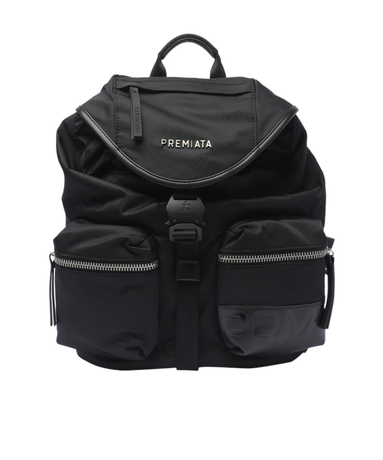 Premiata Flap Backpack In Black