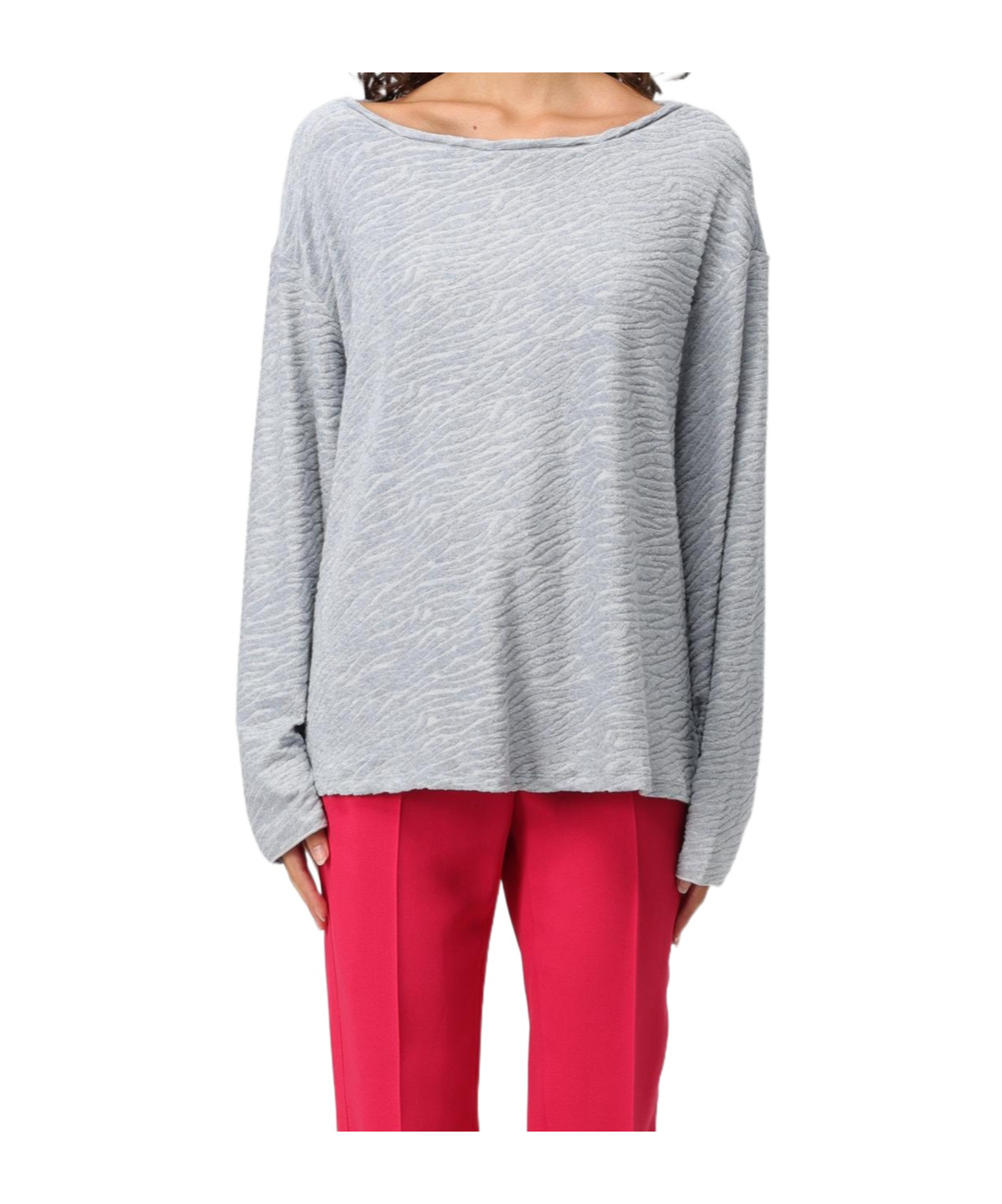 EMPORIO ARMANI LONG-SLEEVED SWEATER