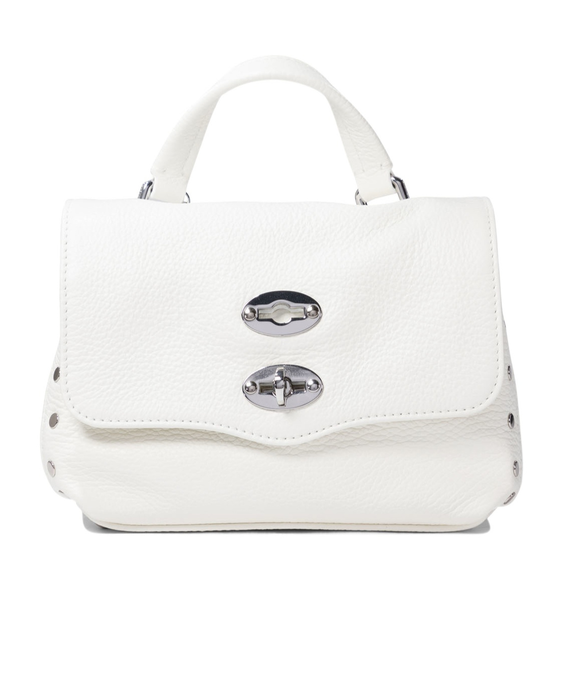 Zanellato Flip Shoulder Bag In White
