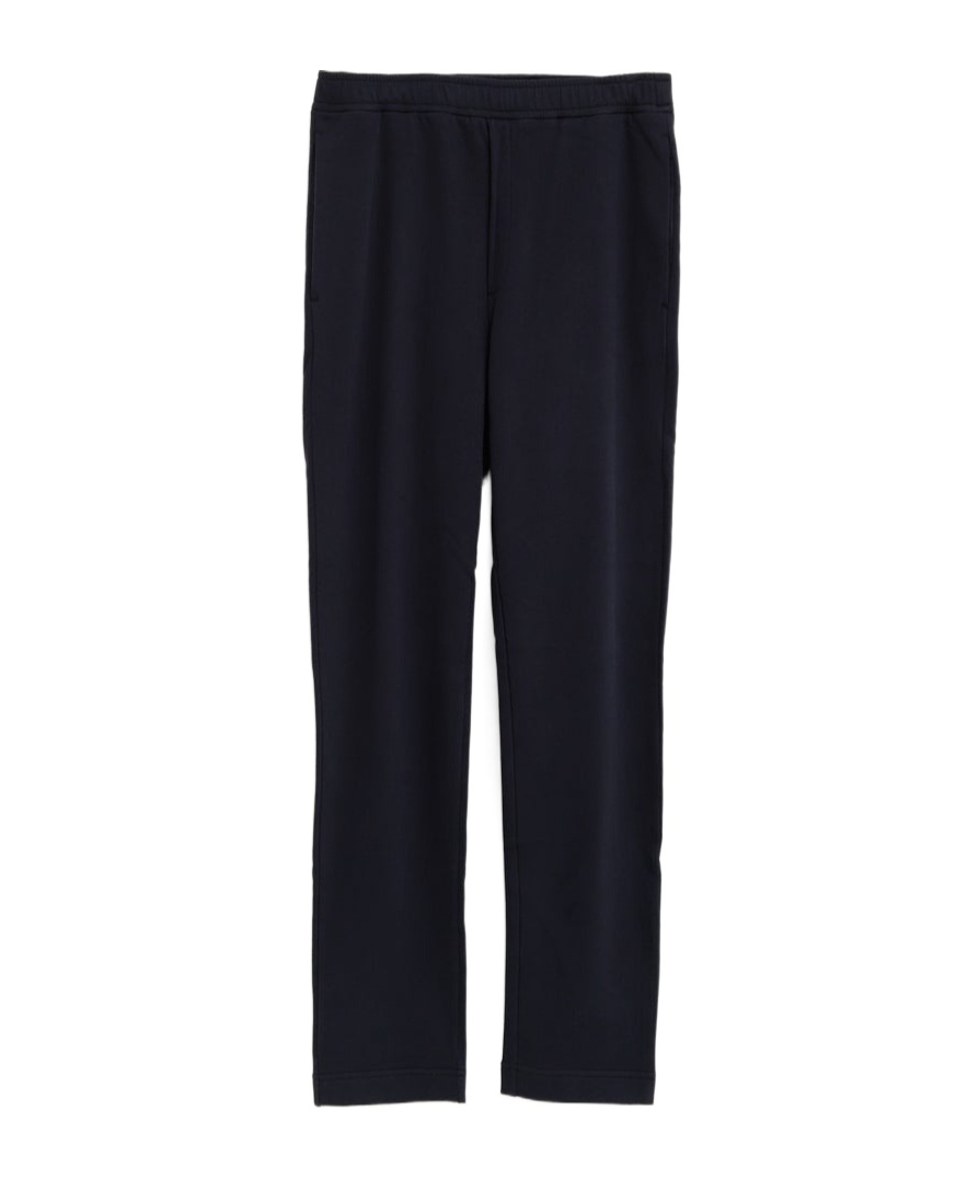 Moncler Elastic Waist Casual Pants In Blue