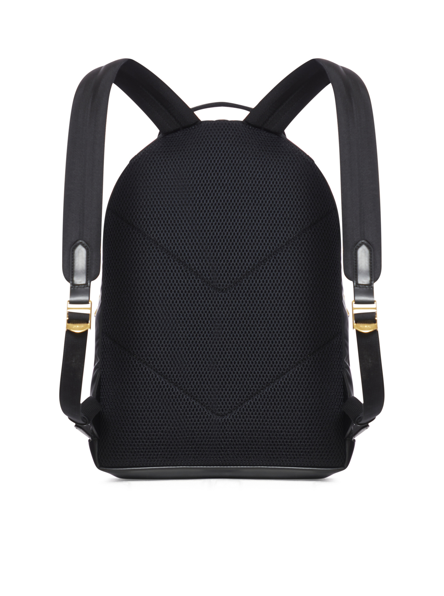 Tom Ford Logo-patch Backpack In Black