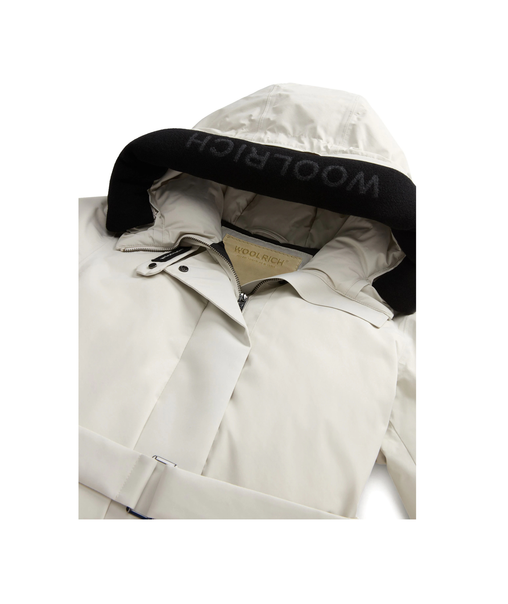Woolrich Arctic Parka Coat In White