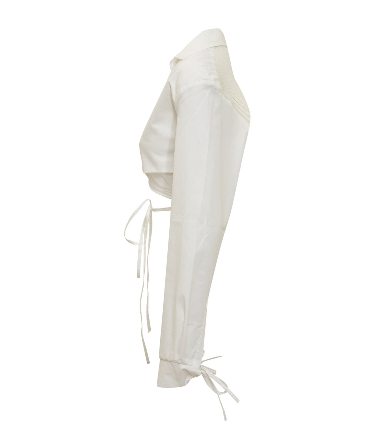 Andreädamo Cardigan In White Cotton In White
