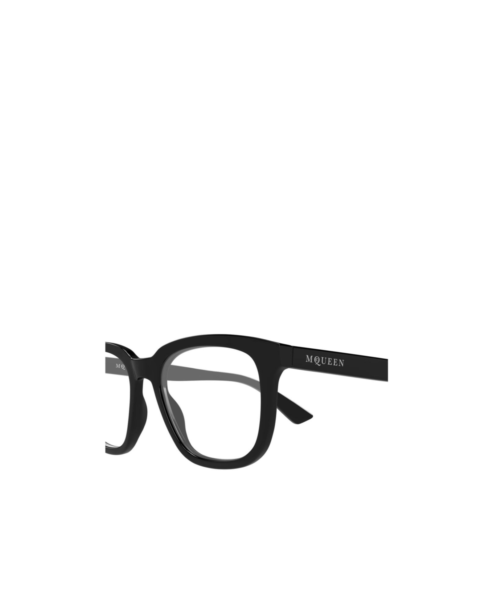 Alexander Mcqueen Geometric Flat Mirror In Black