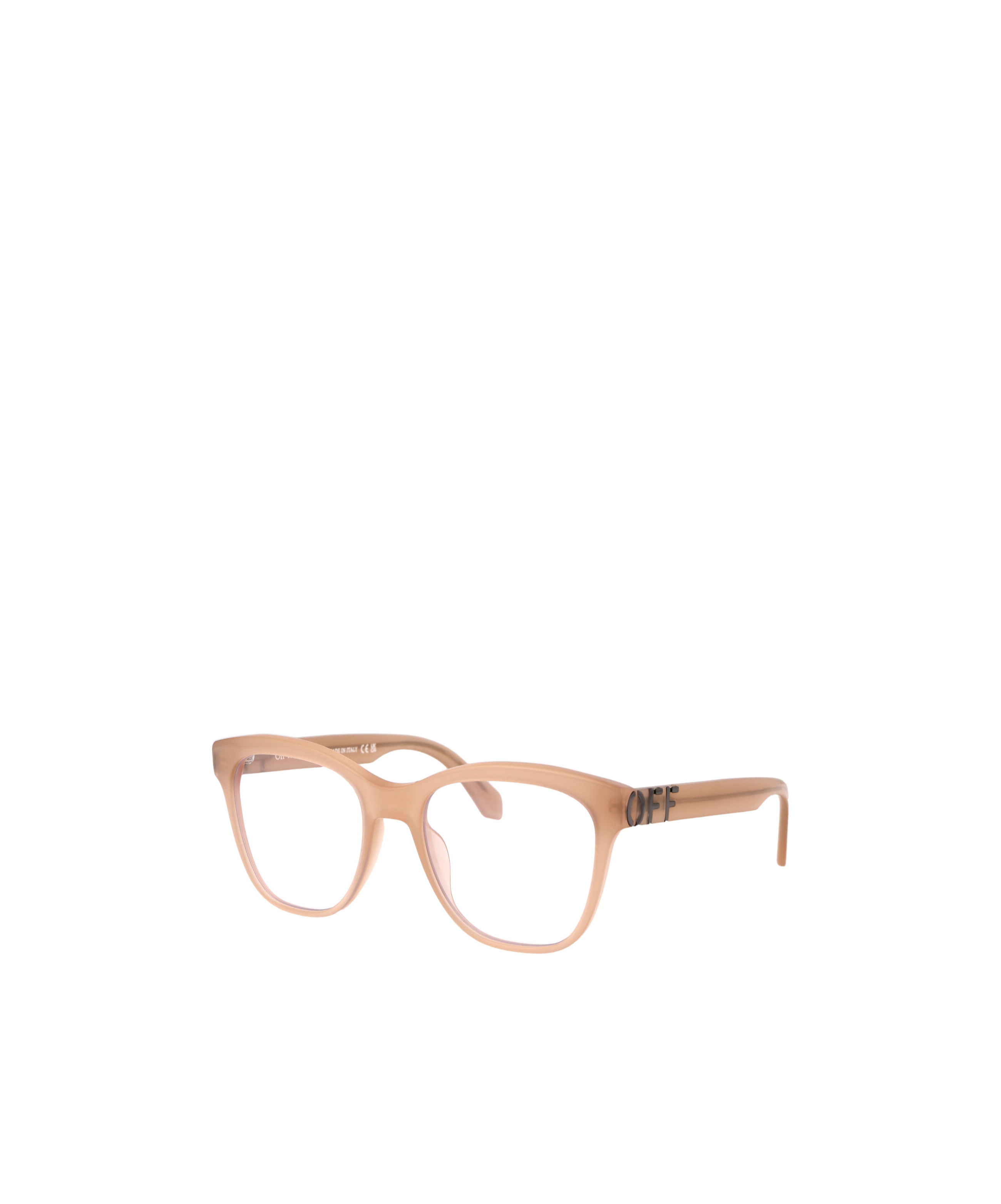Off-white Optical Style 69 Glasses In Nude