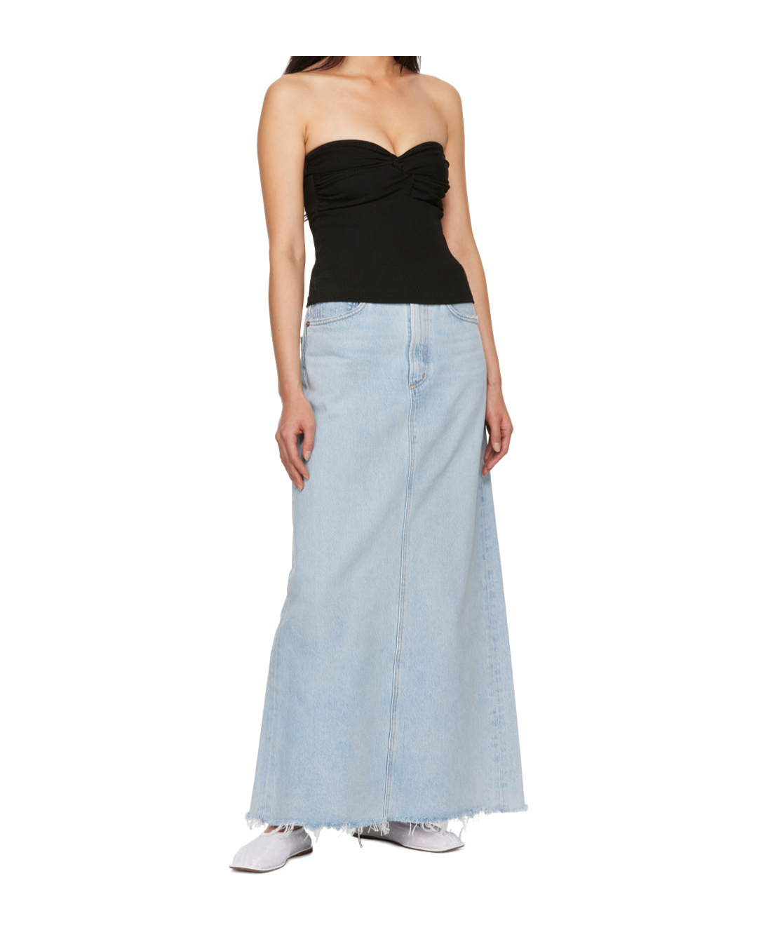 Agolde Della Skirt In Practice